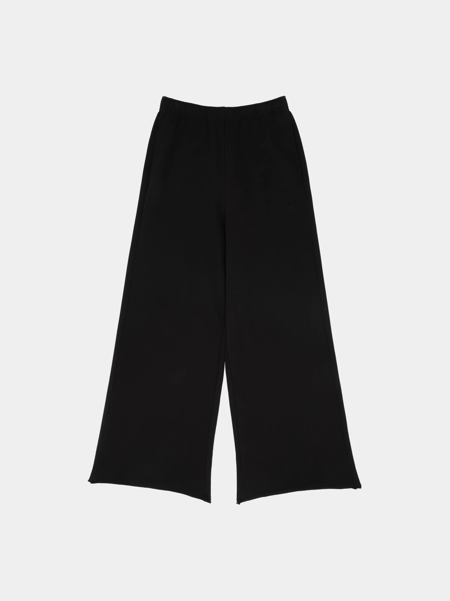 Брюки MM6 Maison Margiela Wide Leg Jersey Black