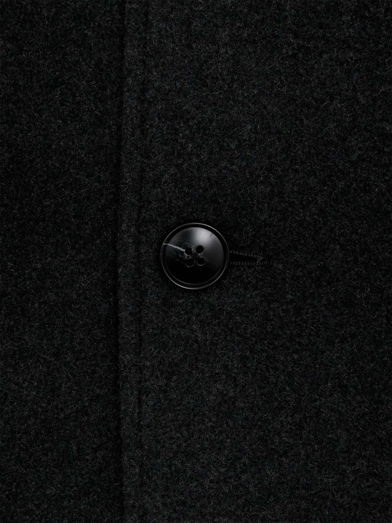 Пальто MKI MIYUKI ZOKU Wool Double Breasted Charcoal