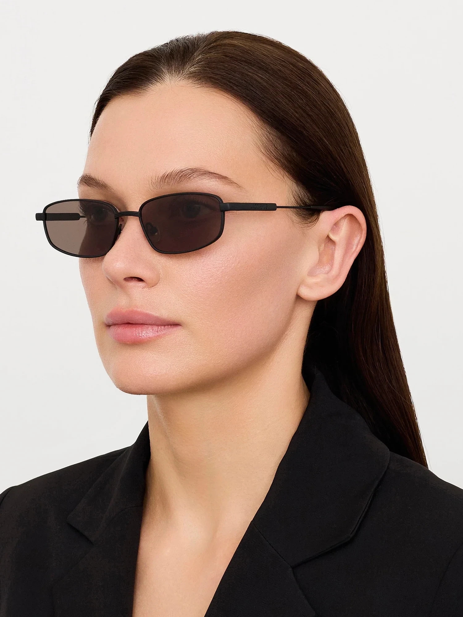 Очки JACQUEMUS Sera Metallic Black