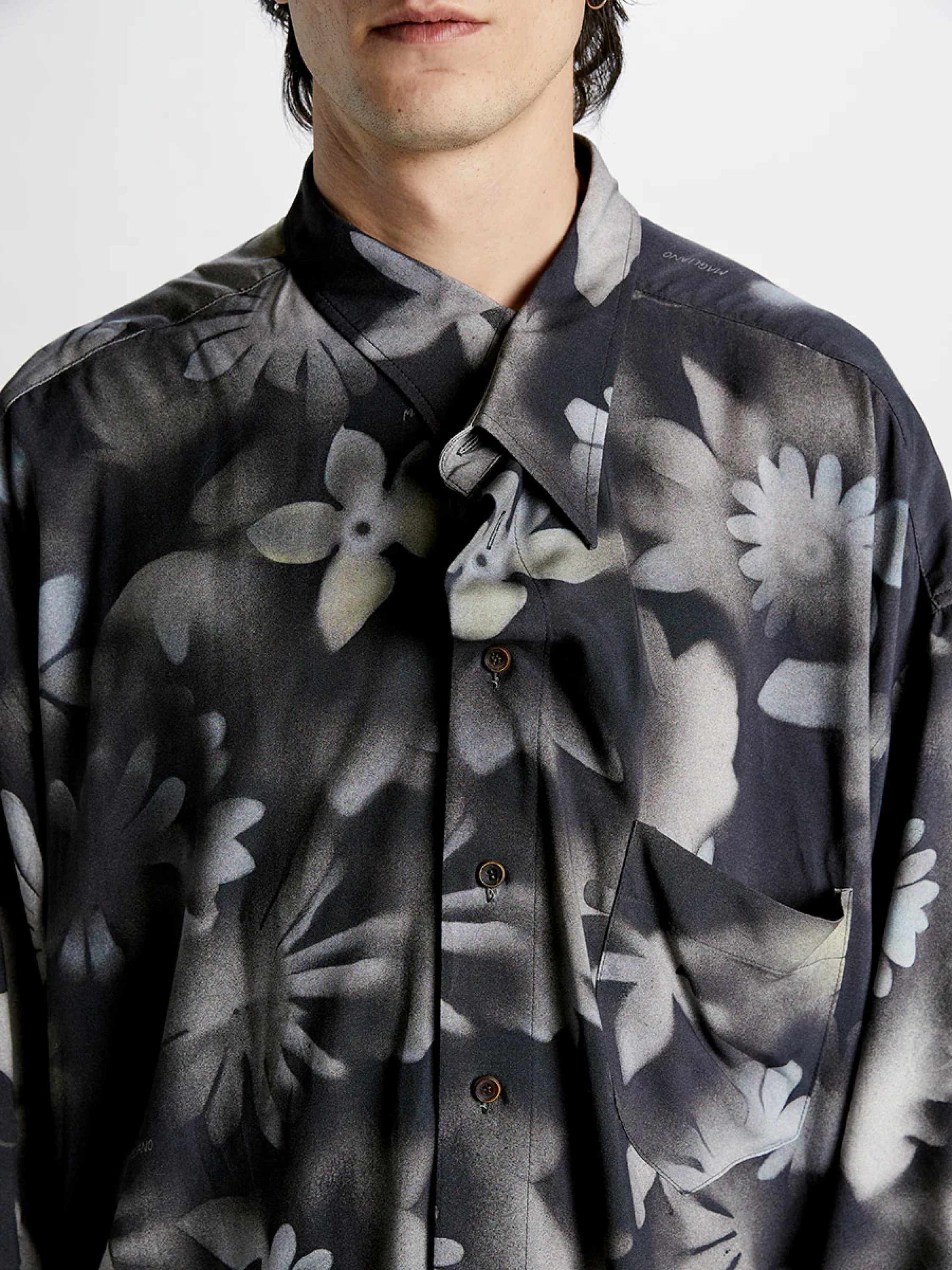 Рубашка Magliano Curie Ray Flowers Print