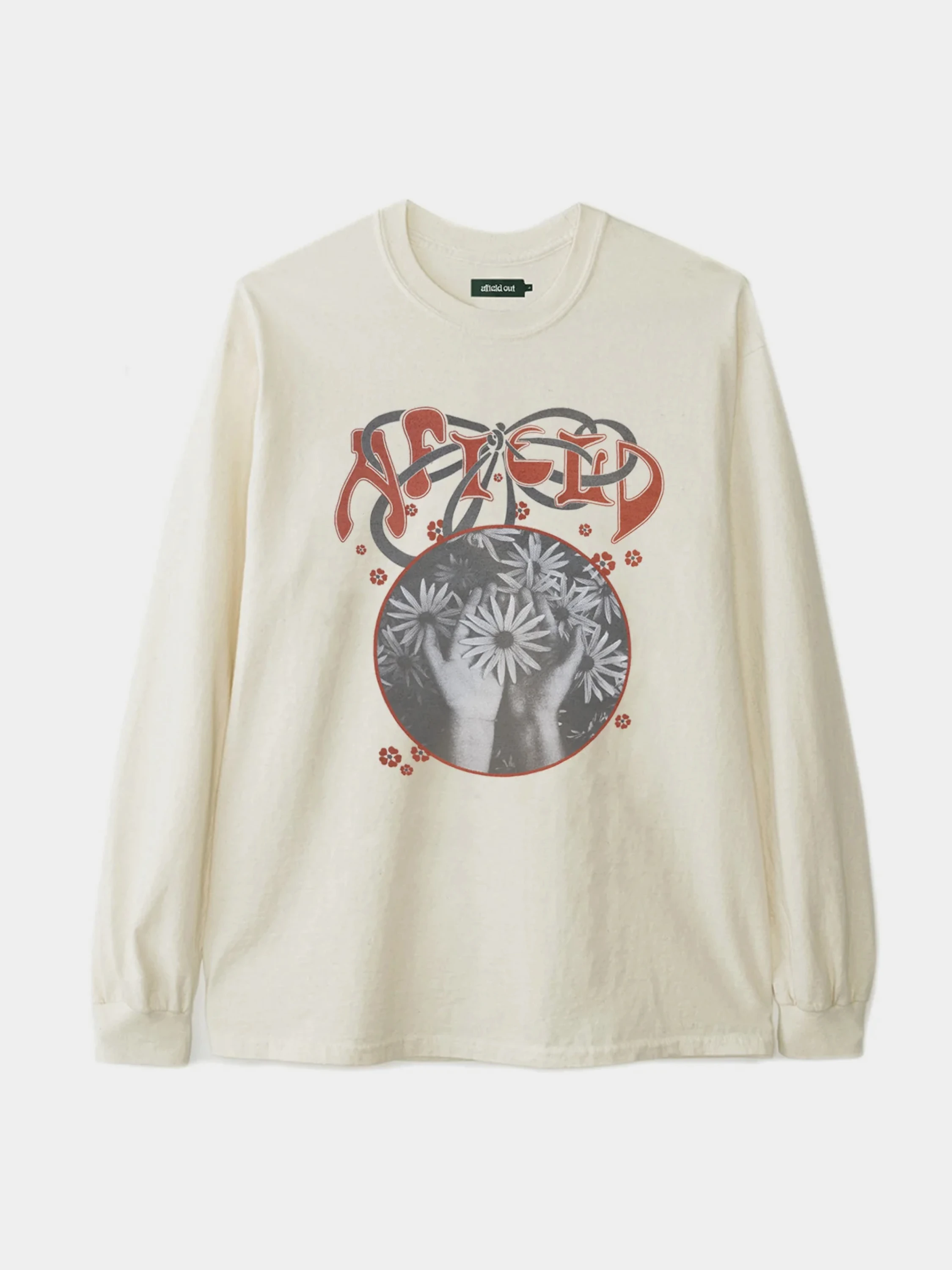 Лонгслив Afield Out Petals LS T-Shirt Bone