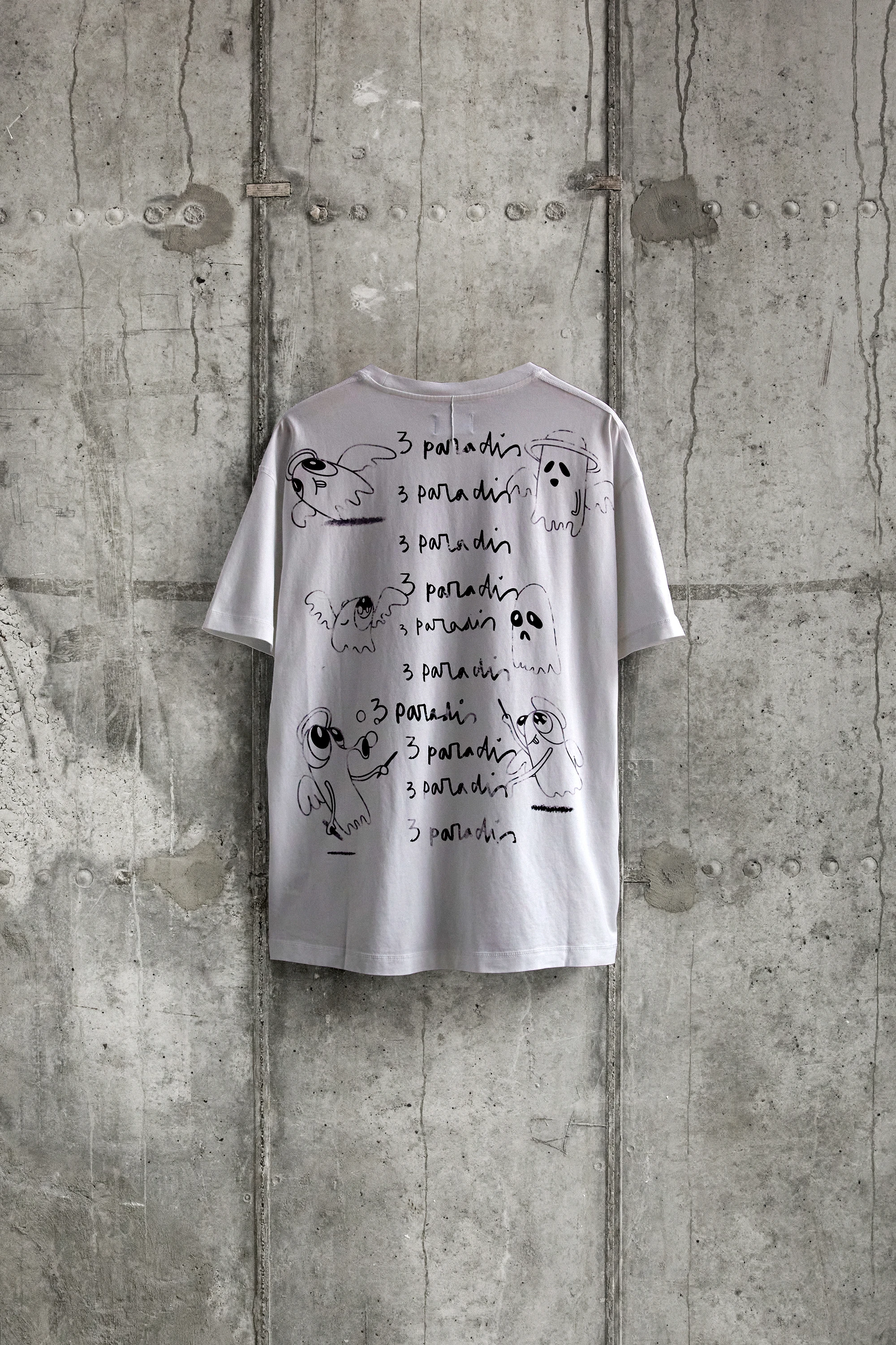Футболка 3.PARADIS х Edgar Plans T-Shirt White