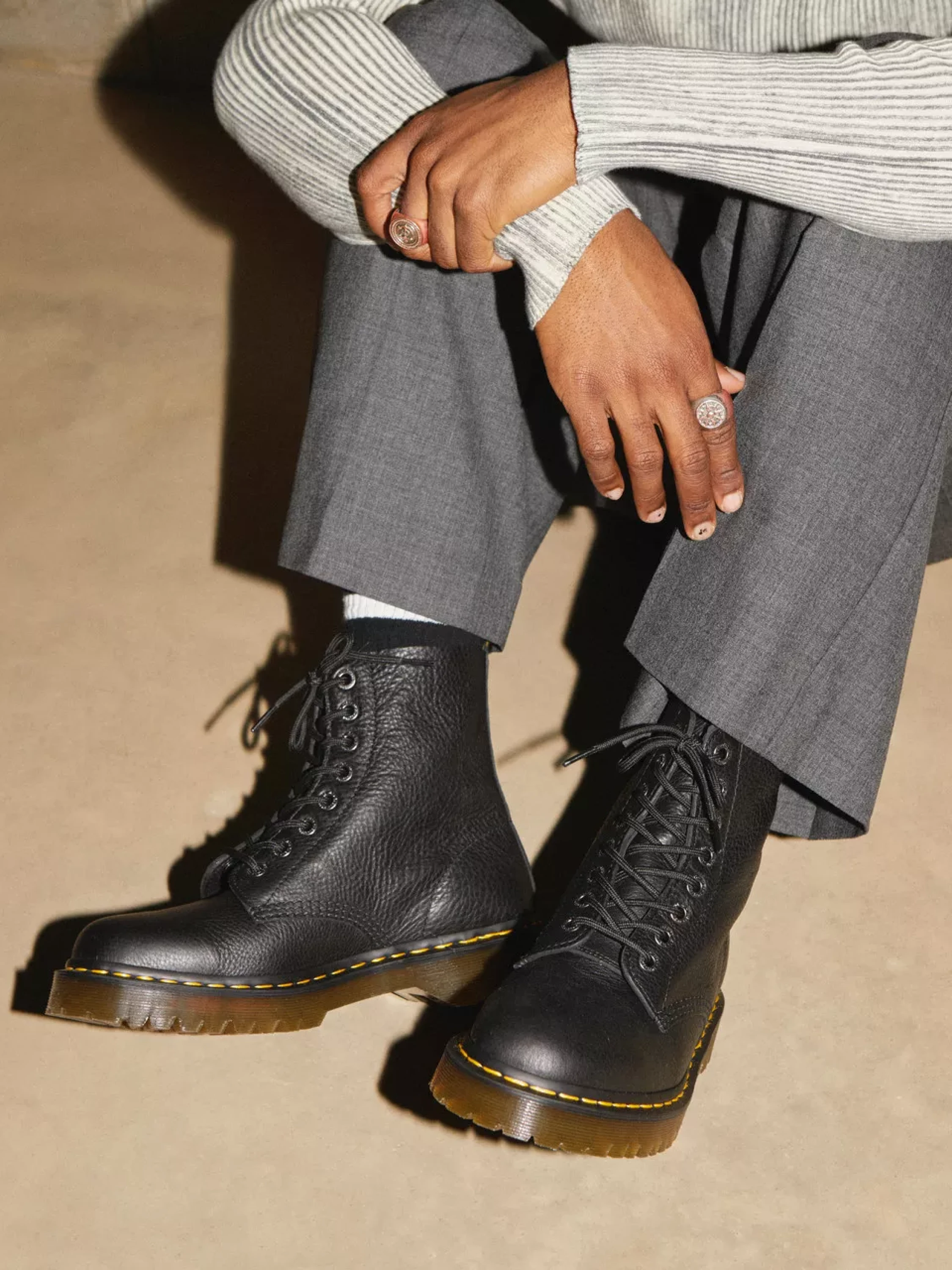 Ботинки Dr. Martens 1460 Pascal Bex Black
