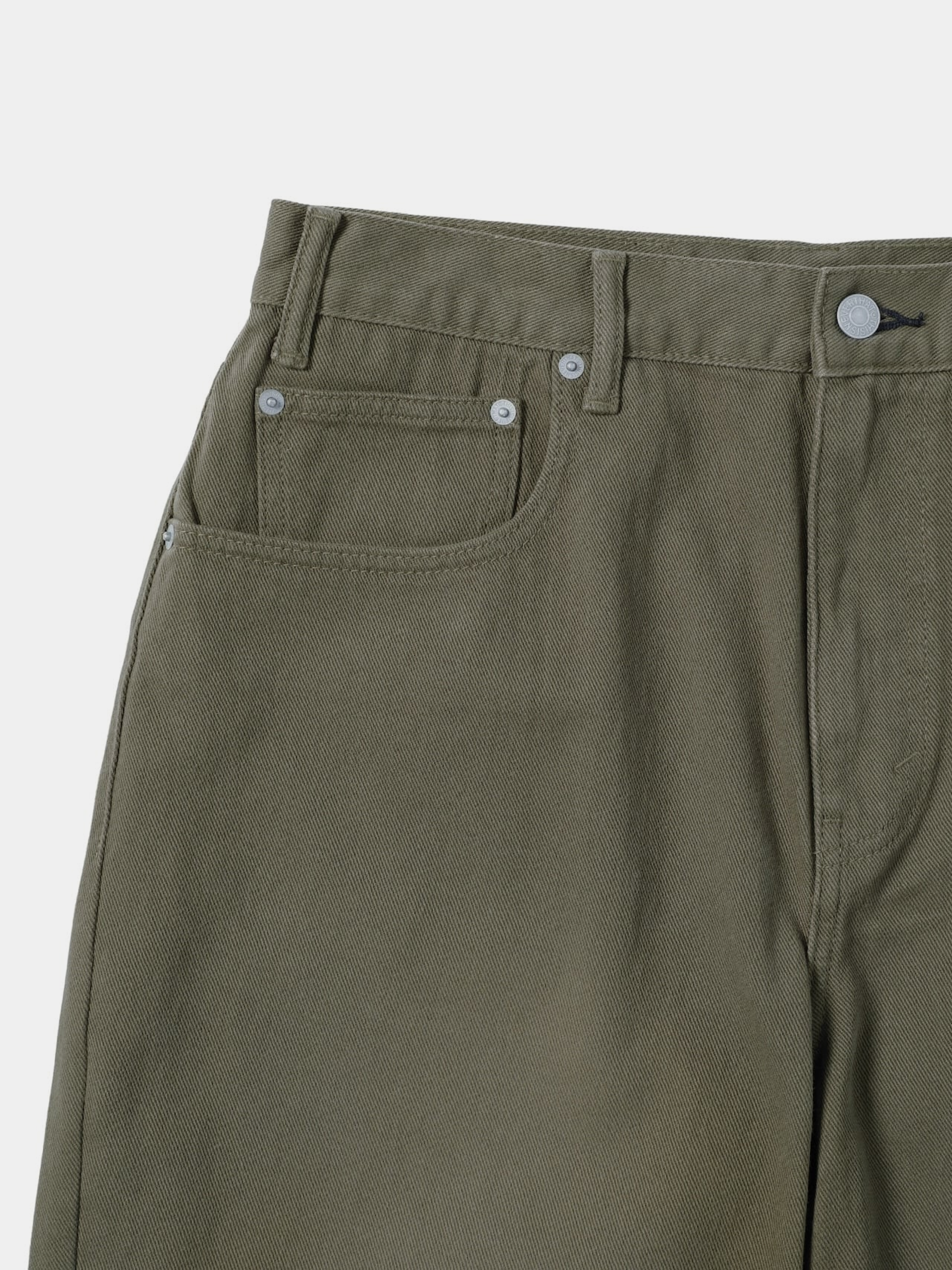 Джинсы thisisneverthat Relaxed Jeans Olive