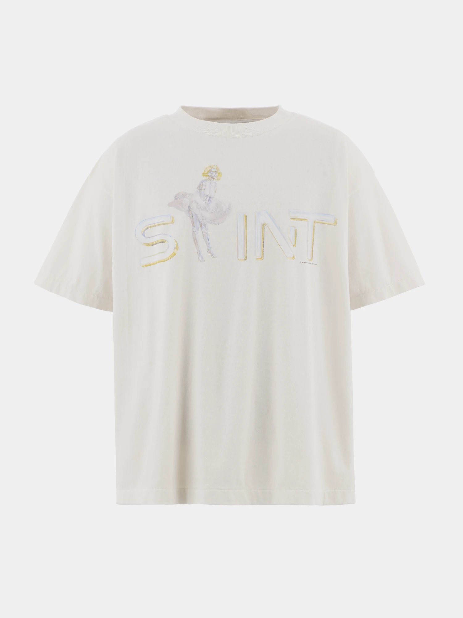 Футболка SAINT MXXXXXX x Sorayama Lovers Tee White