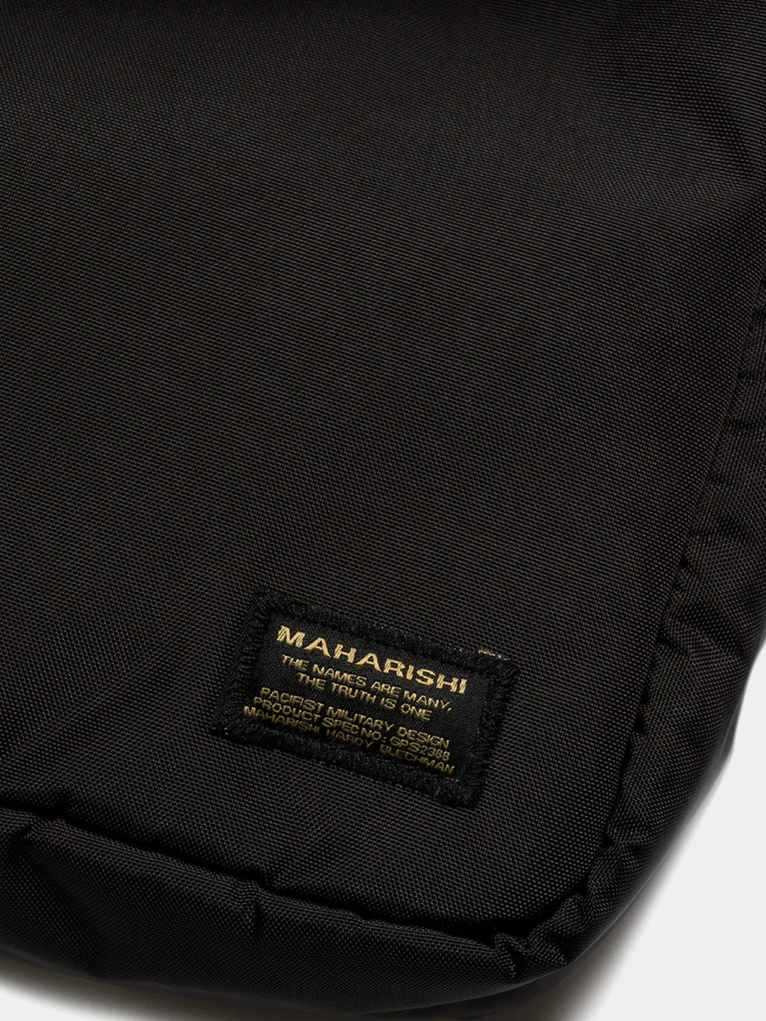 Сумка MAHARISHI 1115 Maha M.A.L.I.C.E. Cross Body Black