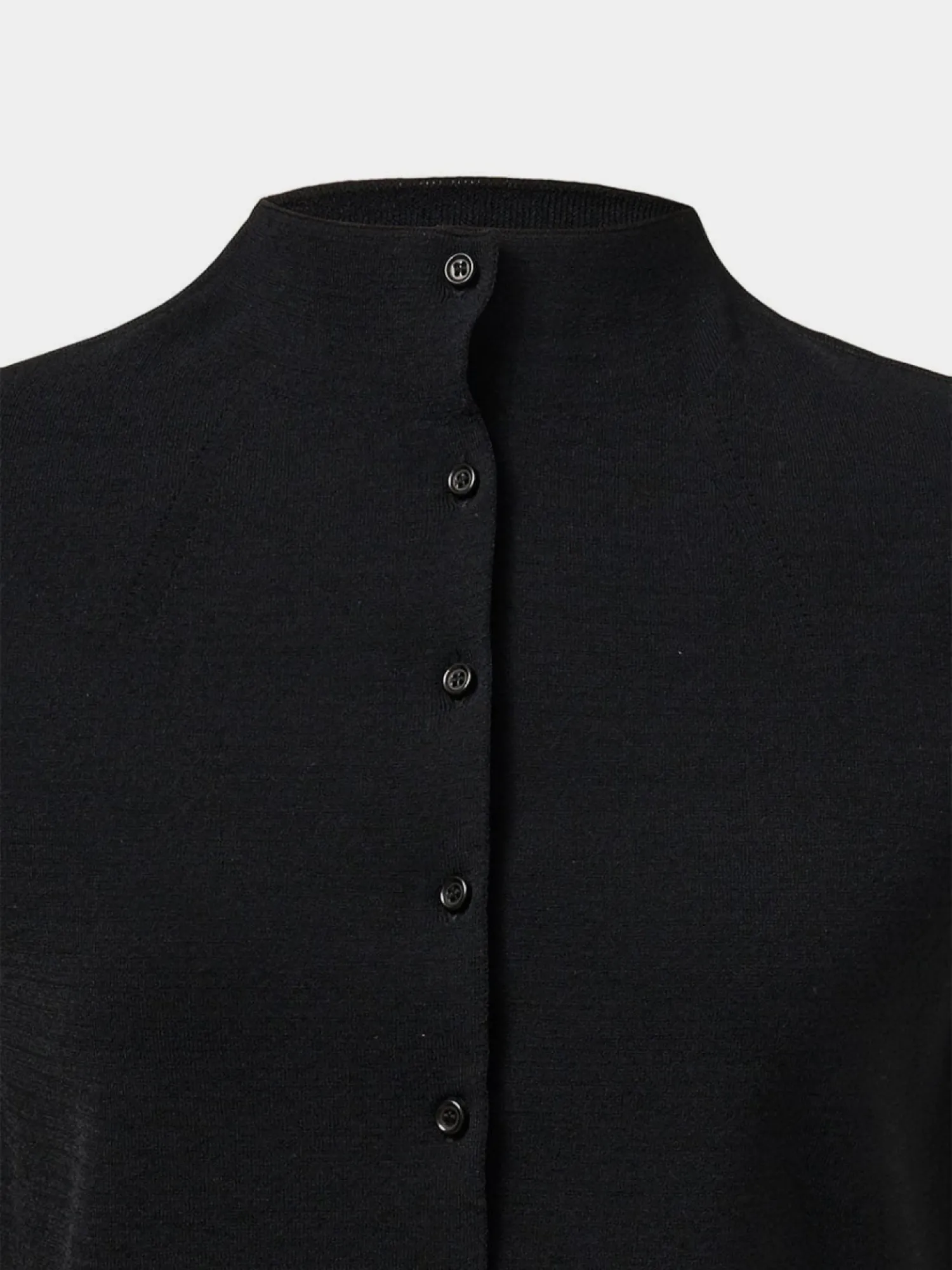 Женский кардиган AMOMENTO Wholegarment Cap Sleeve Black