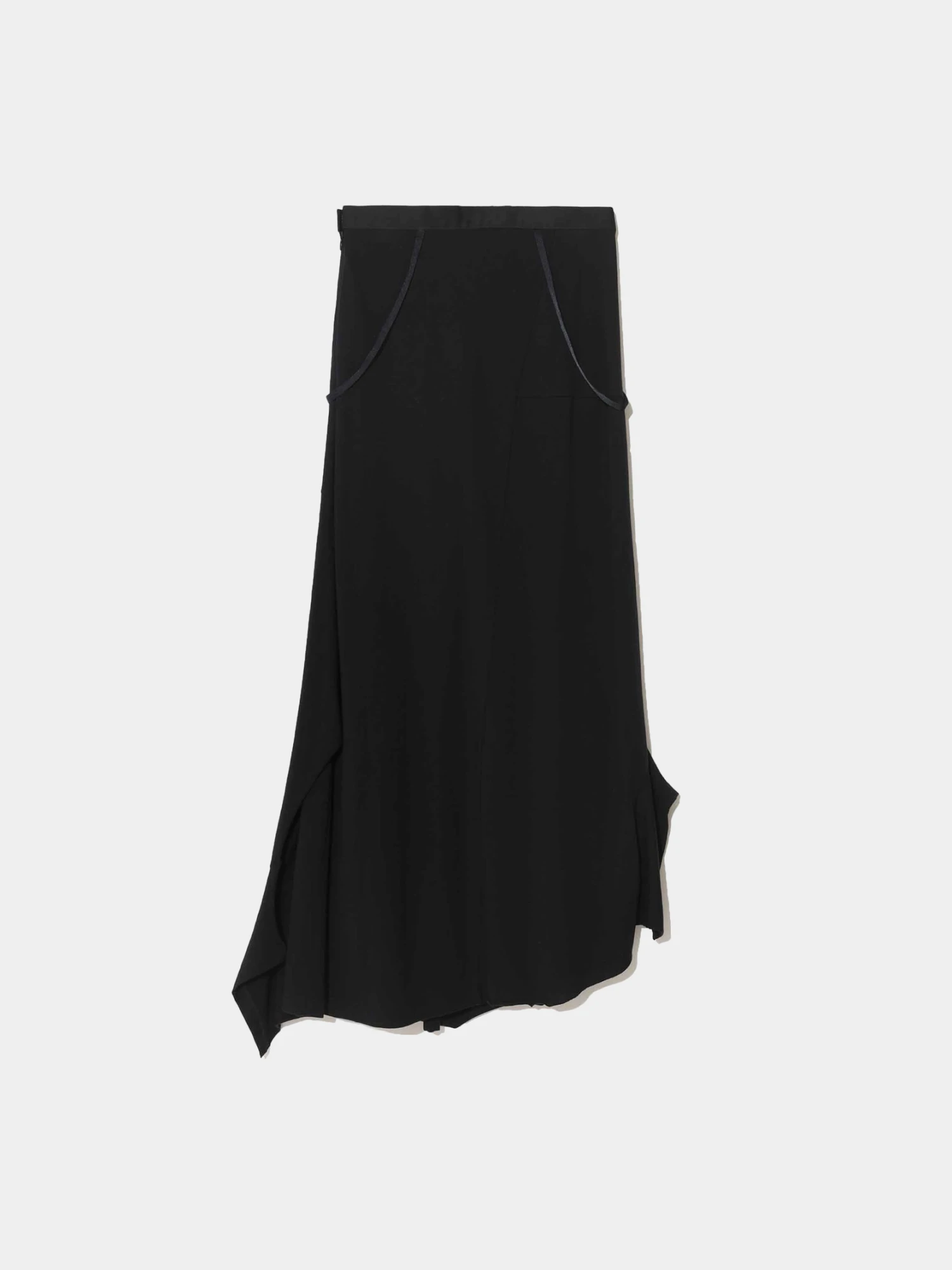 Женская юбка UNDERCOVER Strap Asymmetric Black