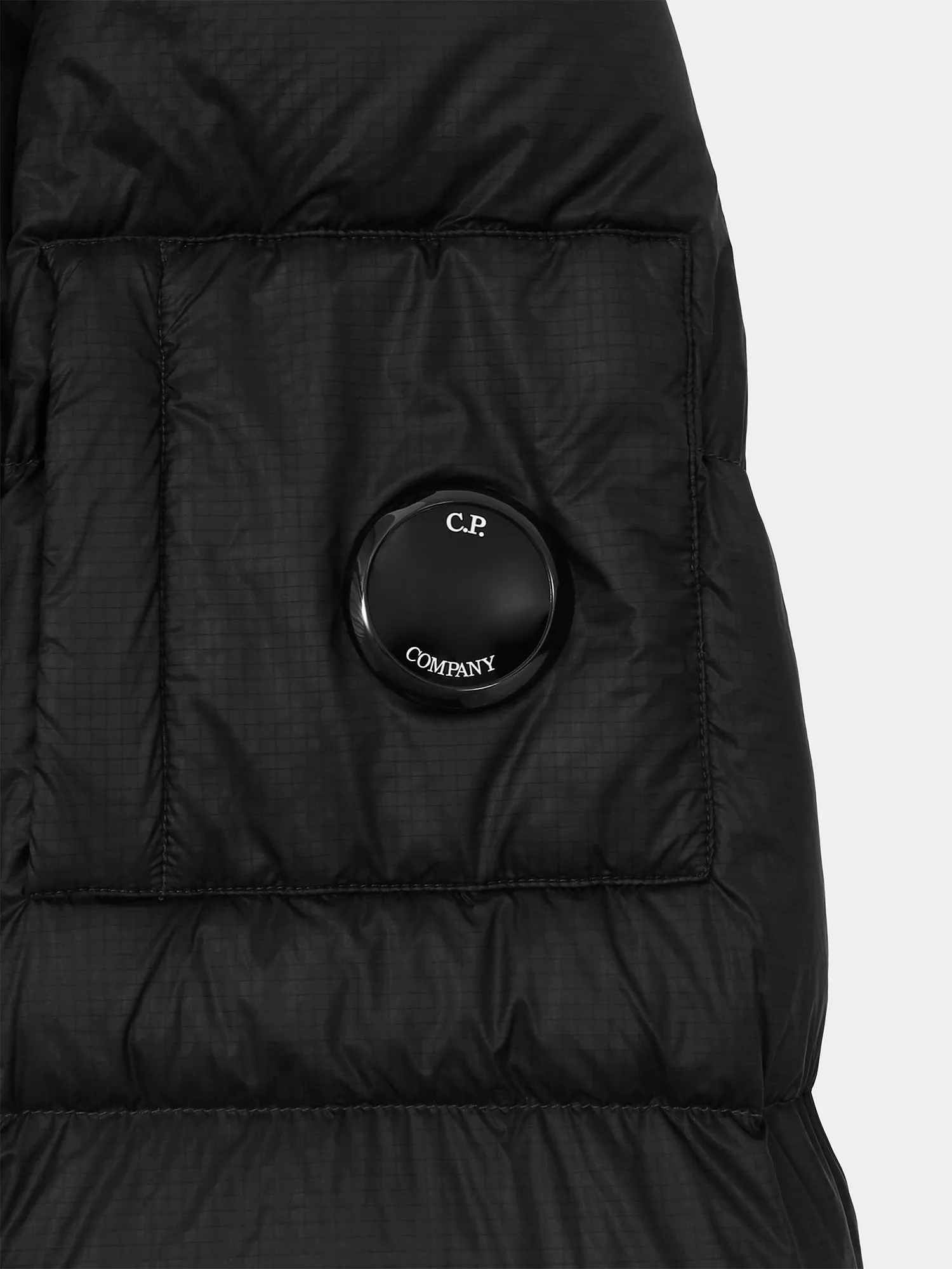 Пуховик C.P. Company D.D. Shell Hooded Medium Down Black