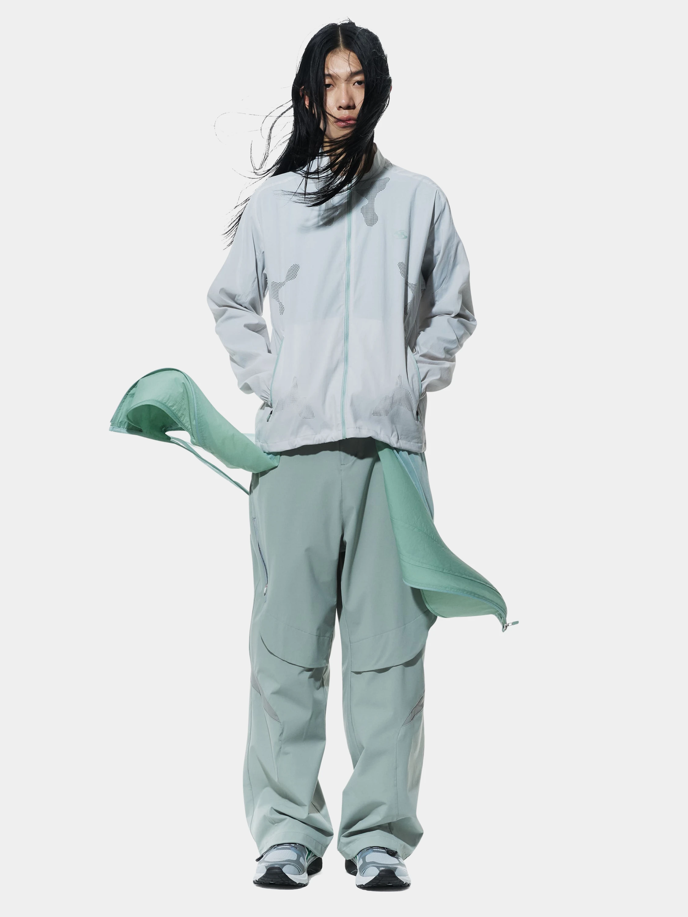 Ветровка SAN SAN GEAR Sprocket Hole Jacket Grey