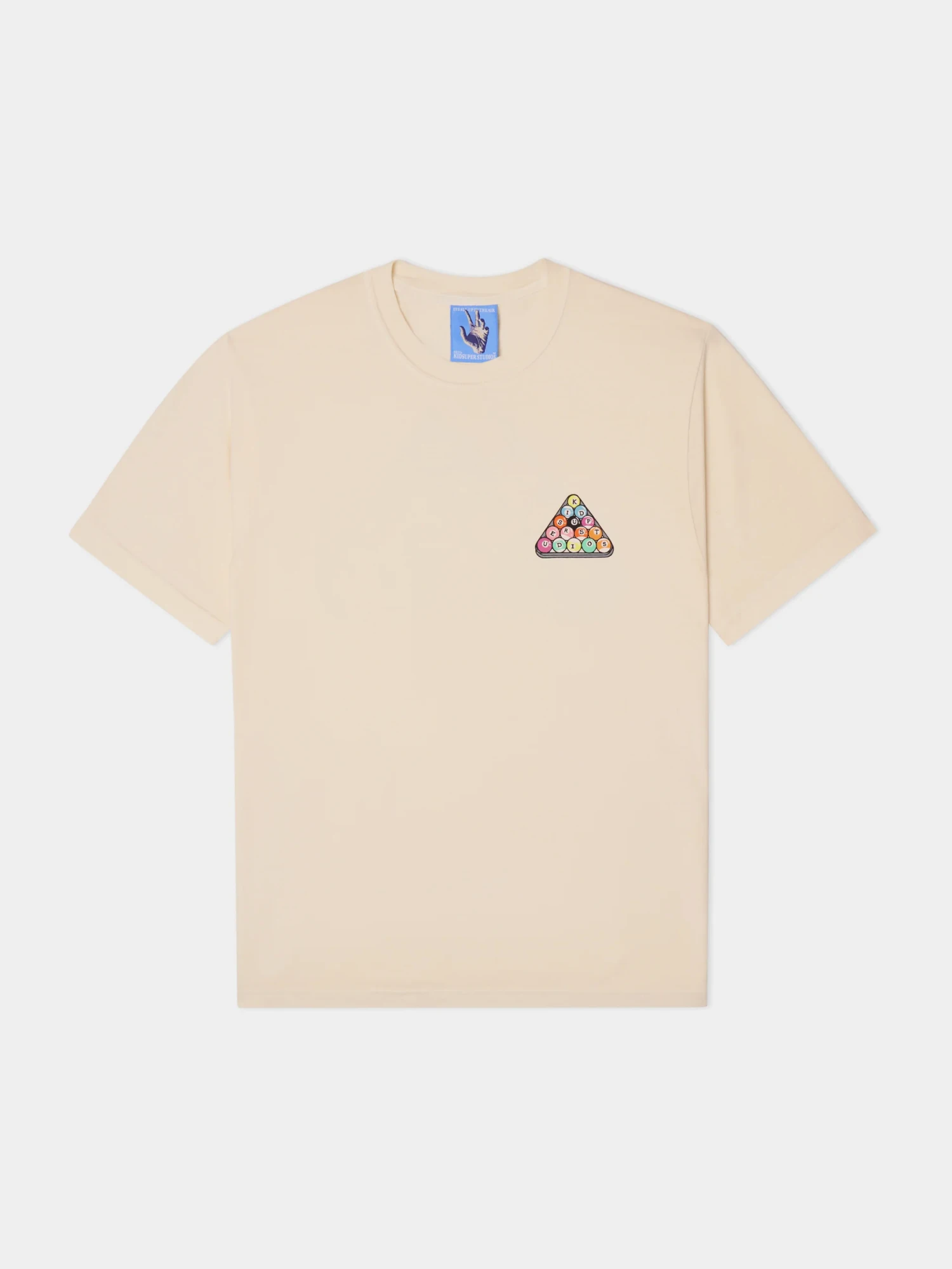 Футболка KidSuper Billards Tee Cream