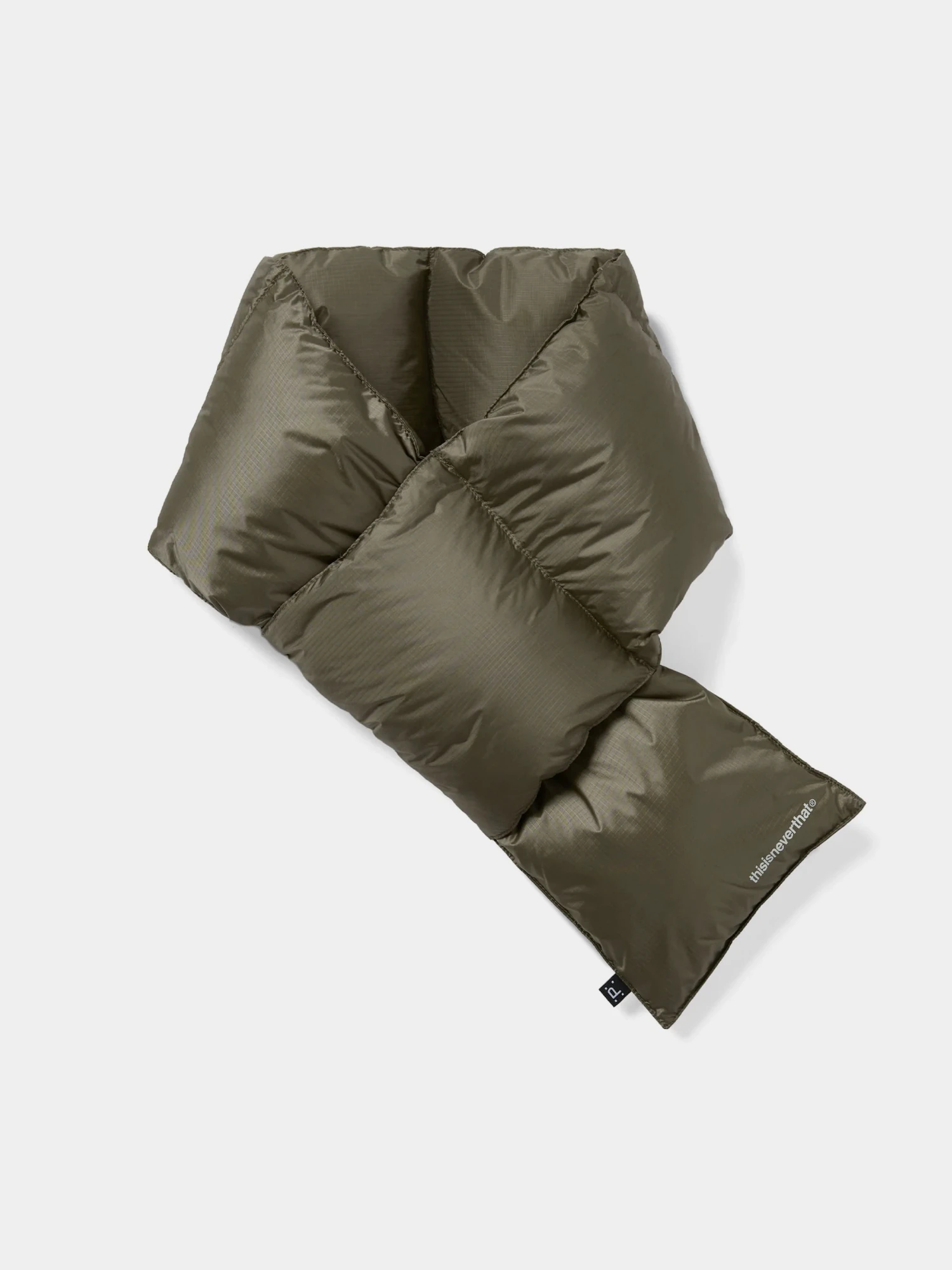 Шарф thisisneverthat Pertex T Down Scarf Olive