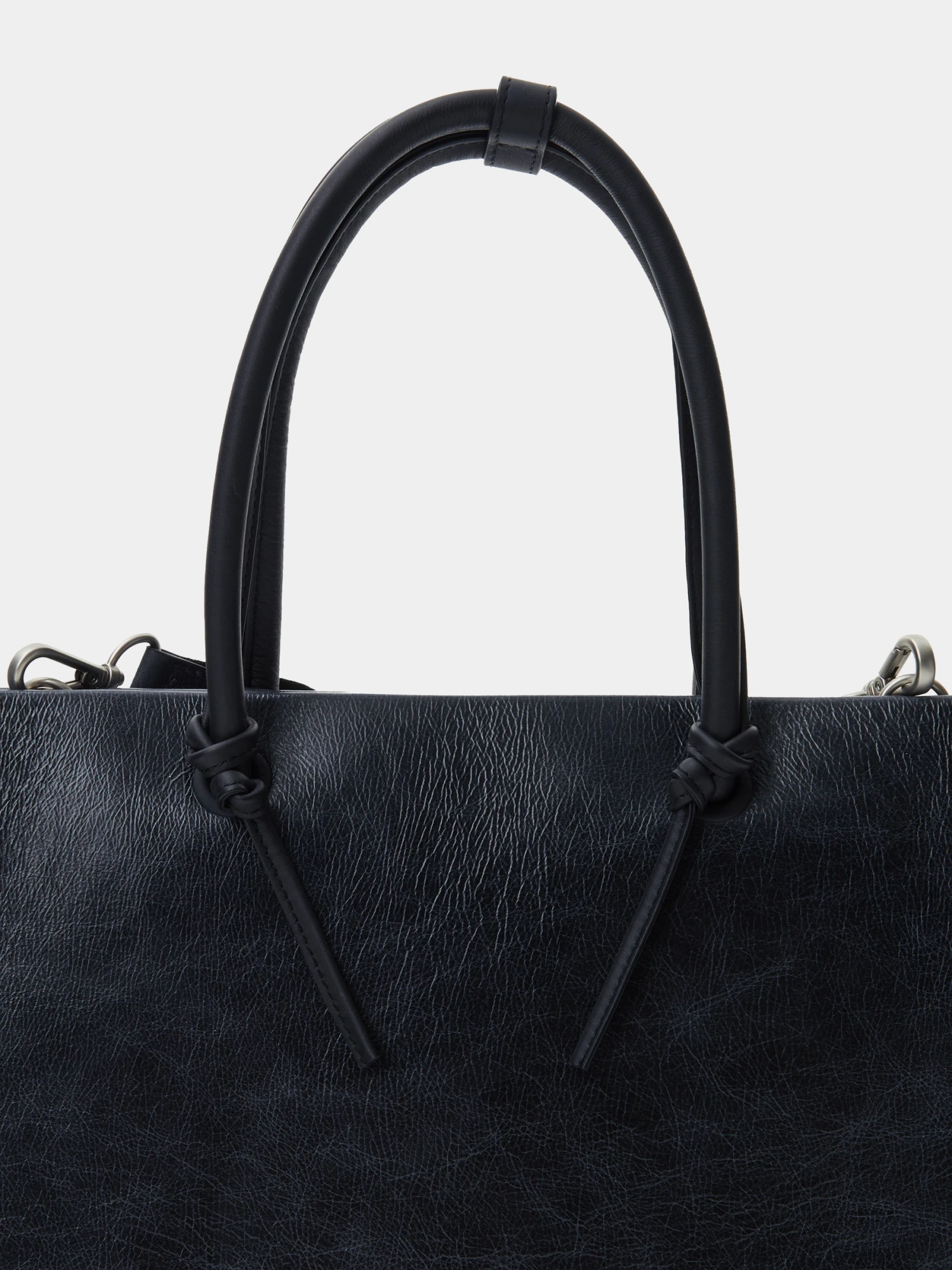 Сумка-тоут ADERERROR Wide Cracked Black