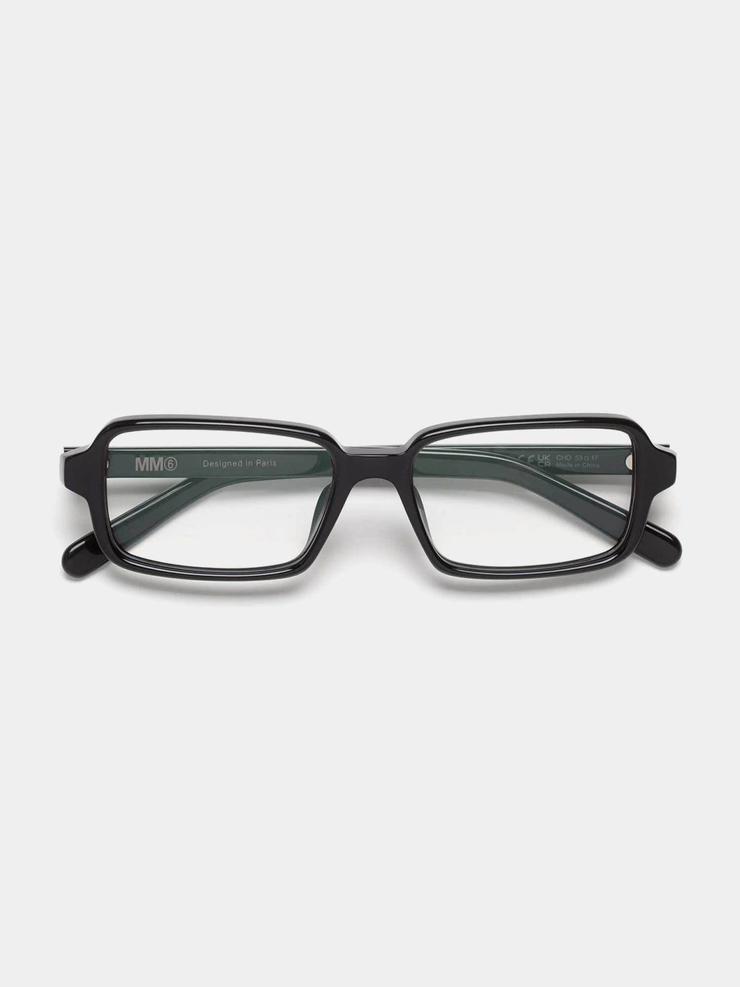 Очки MM6 Maison Margiela Lunettes 10 Optiques Noires