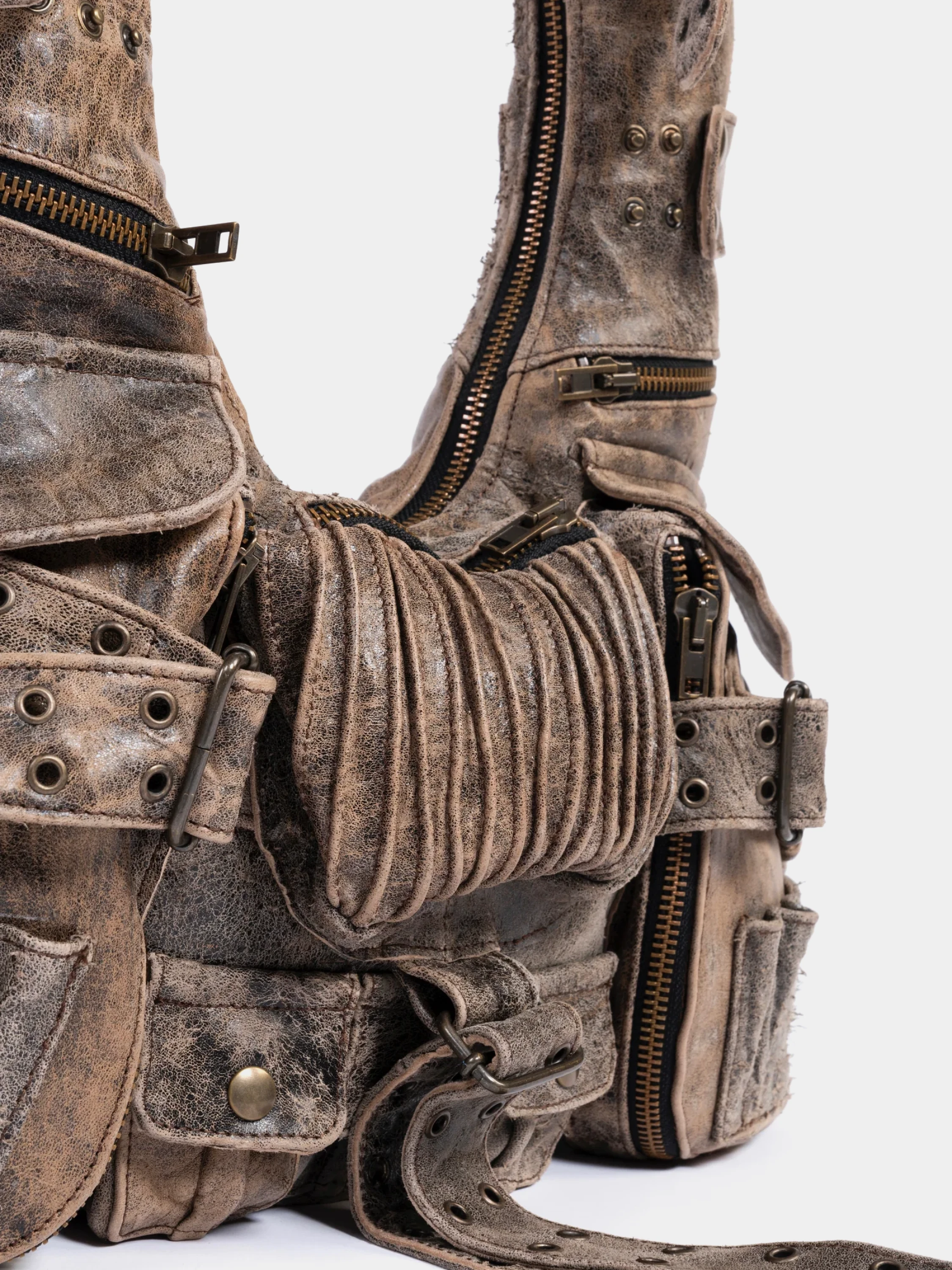 Сумка NO/FAITH STUDIOS Leather Multipocket Bag 002