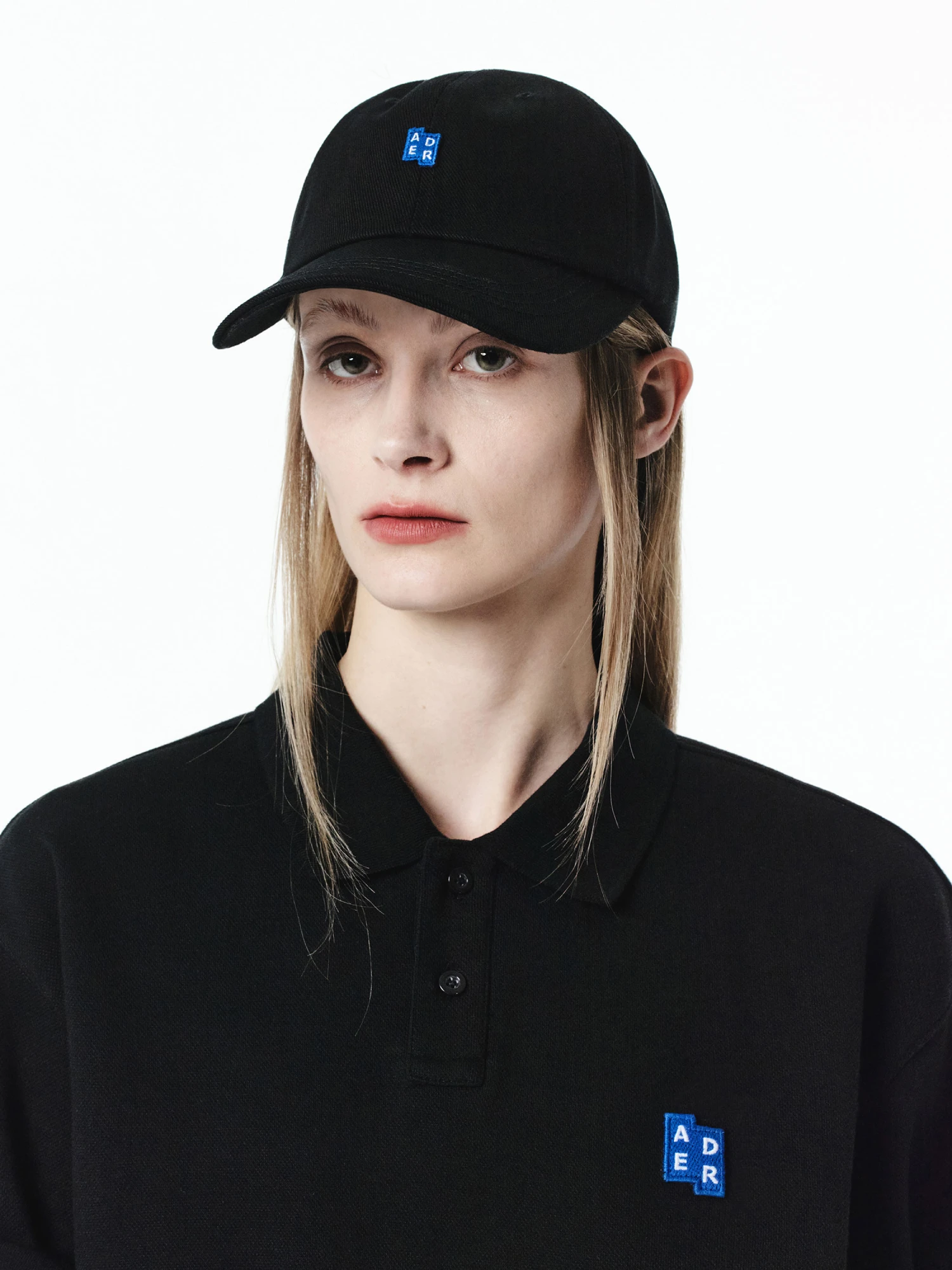 Кепка ADERERROR Sig; BL Tag Cap 01 Black