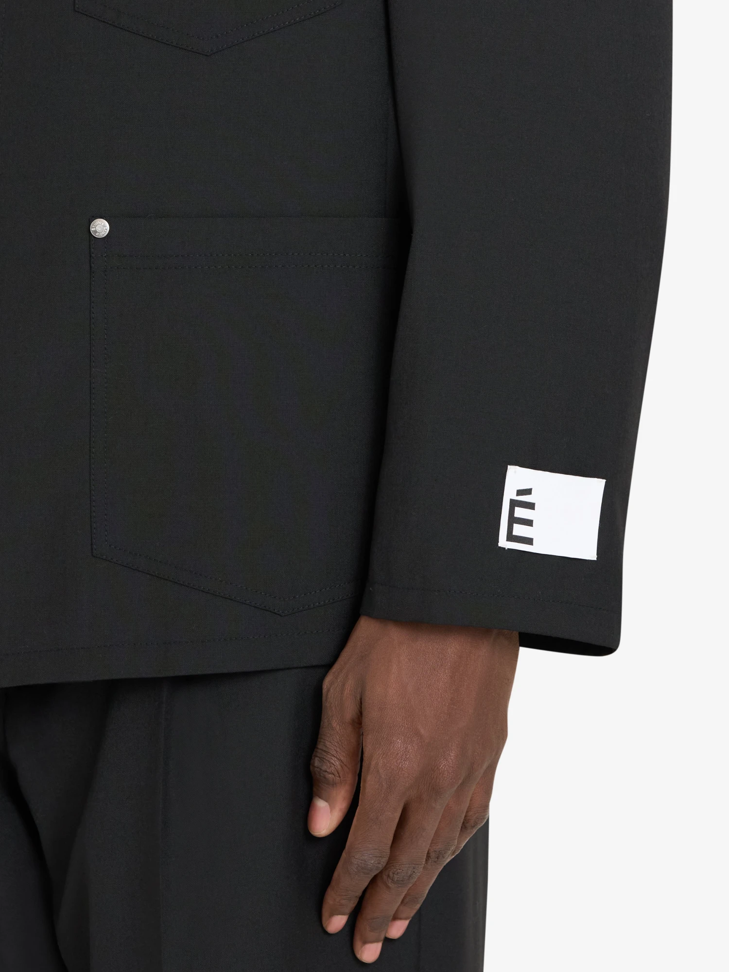 Овершот Études Dresses Up Worker Jacket Black