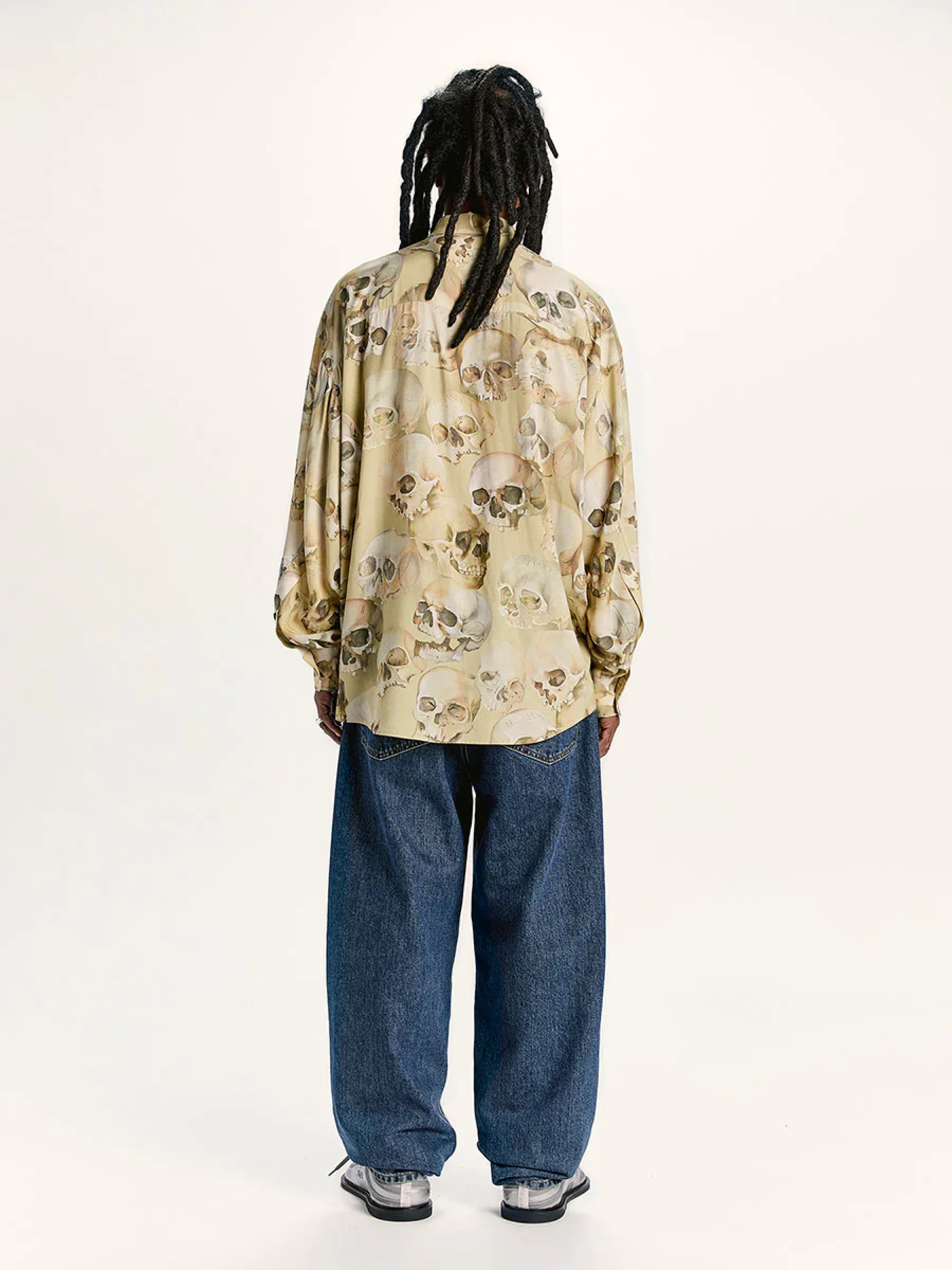 Рубашка Magliano Fontanelle Shirt Skull White