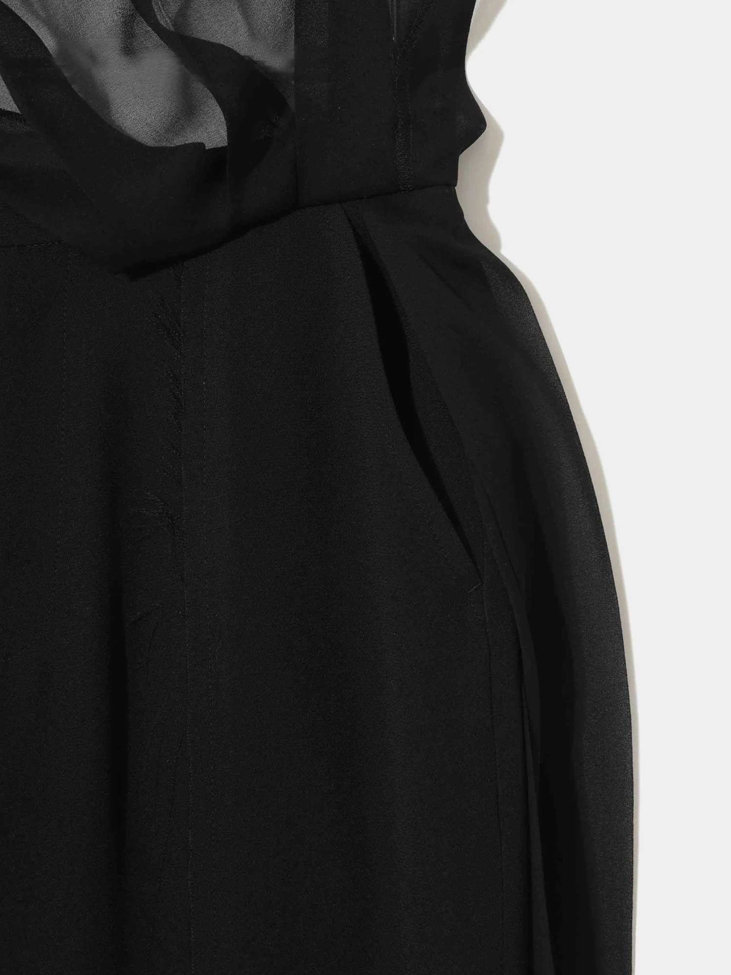 Женские юбка-брюки UNDERCOVER Straight Georgette Pleated Black