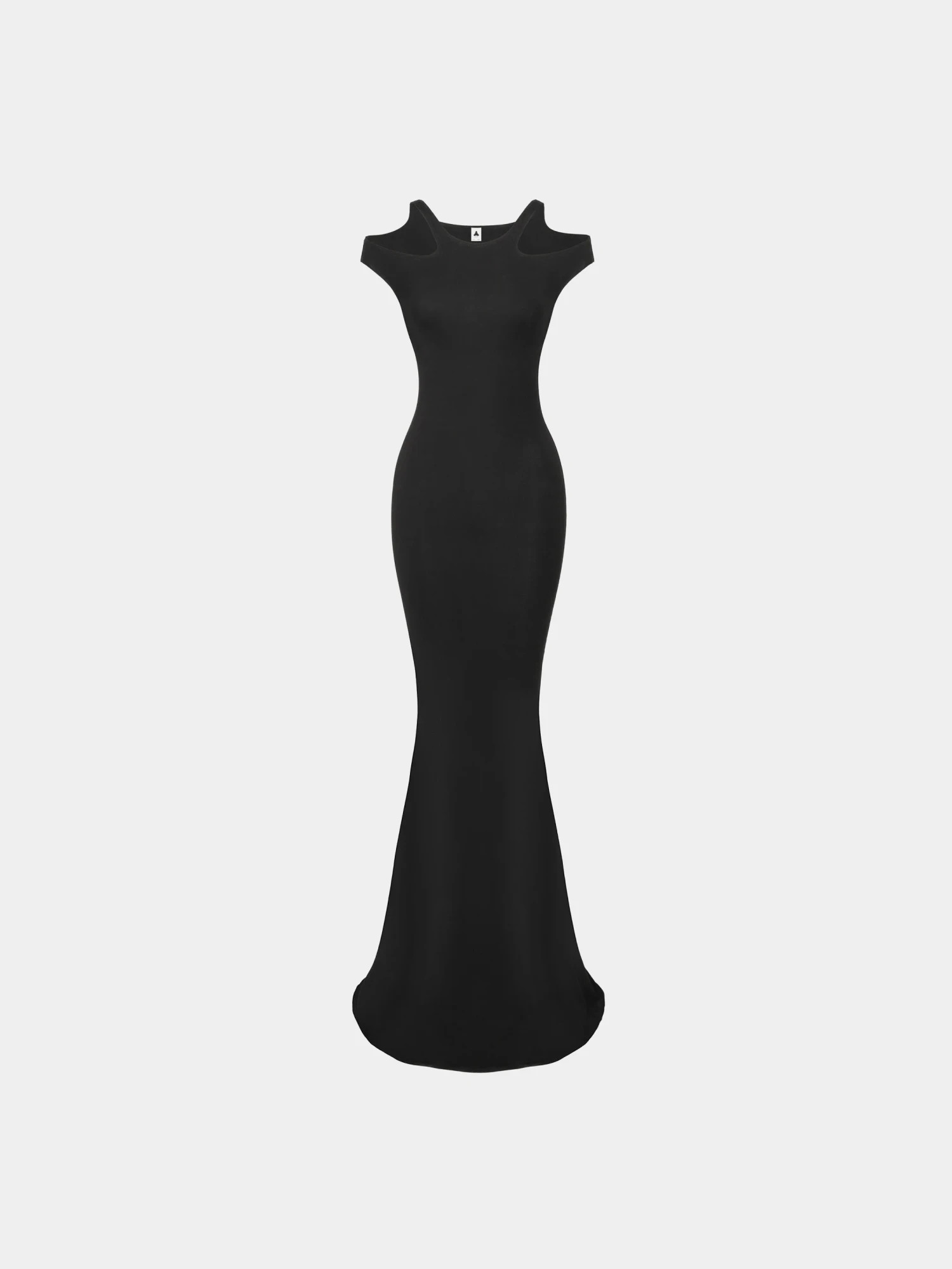 Женское платье XSAI Holey Dusty Black