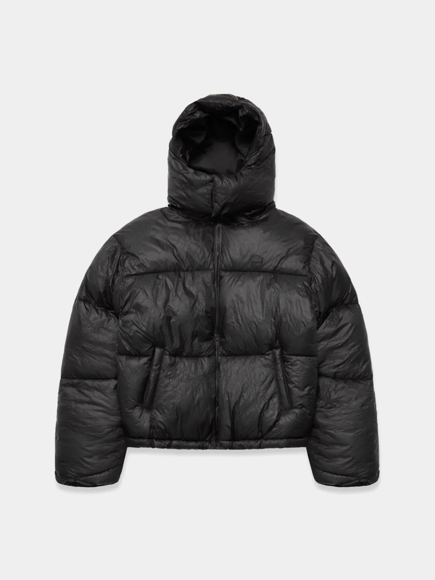 Пуховик RETERNITY Wrinkled Puffer Jacket Black