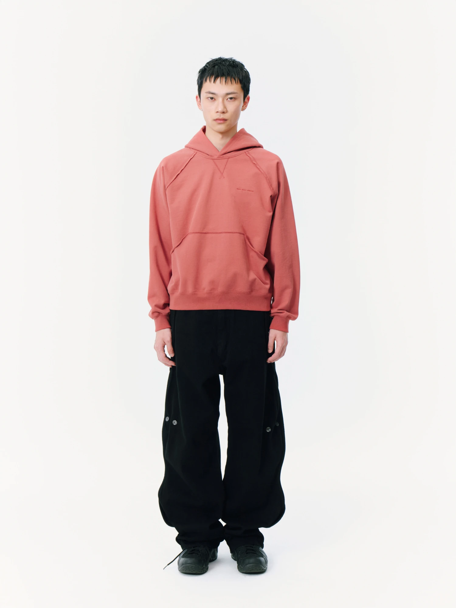 Худи SAN SAN GEAR Square Pocket Brick Red