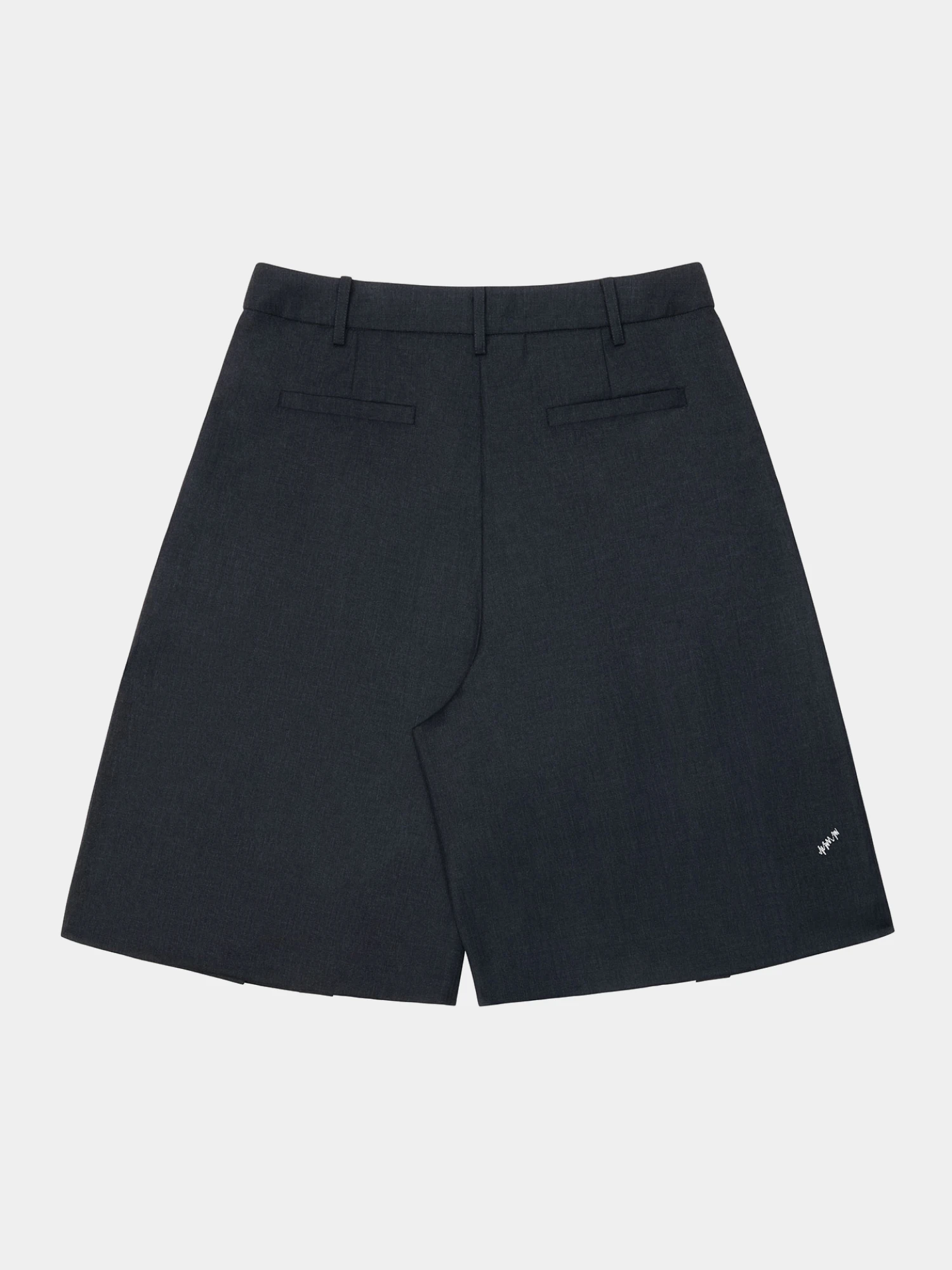 Шорты ADERERROR Sig; BK Tag 02 Grey