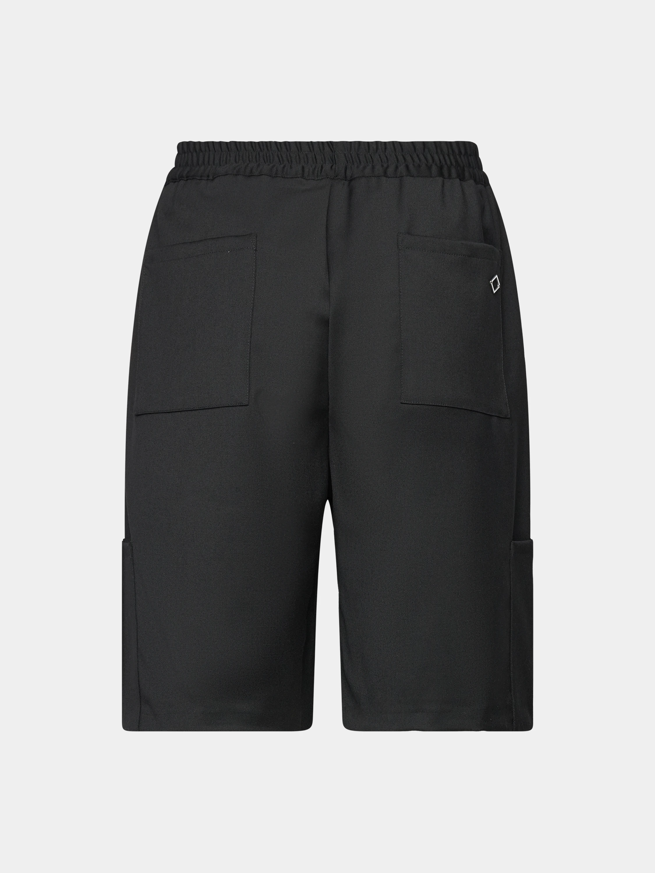 Шорты Han Kjøbenhavn Wool Elasticated Wide Leg Black