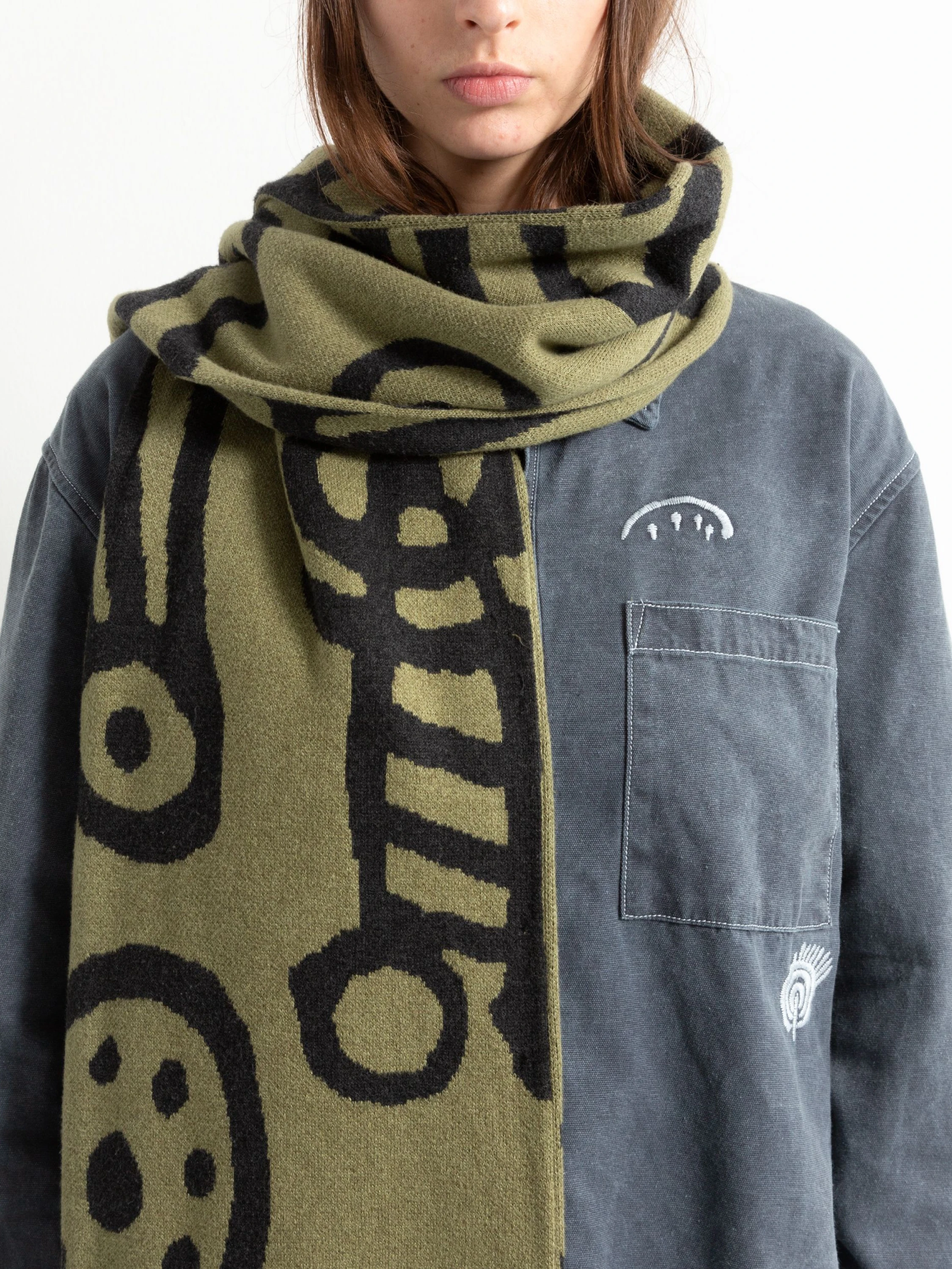Шарф Heresy Carvings Scarf Green