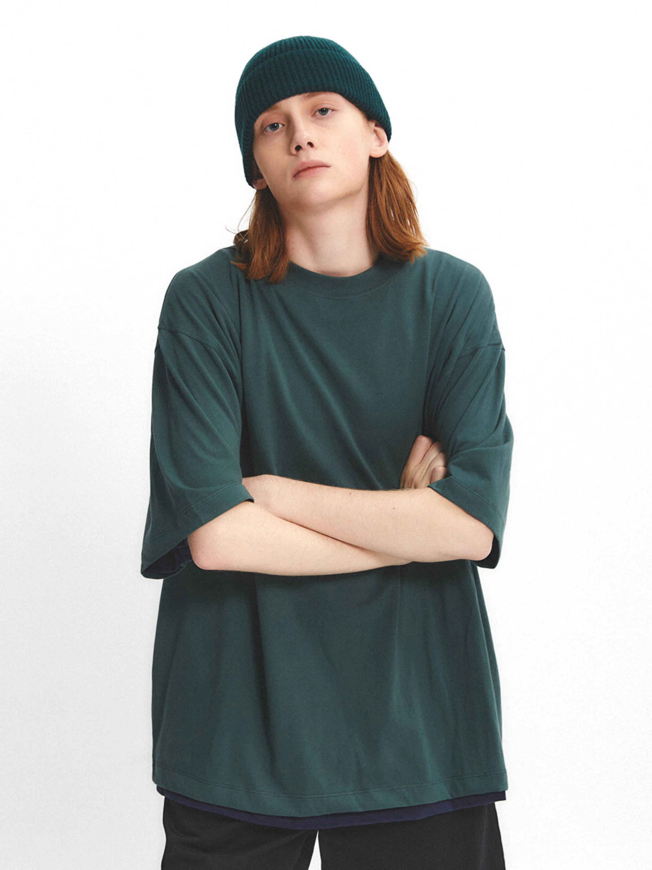 Футболка EASTLOGUE PERMANENT Box Fit Jade Green