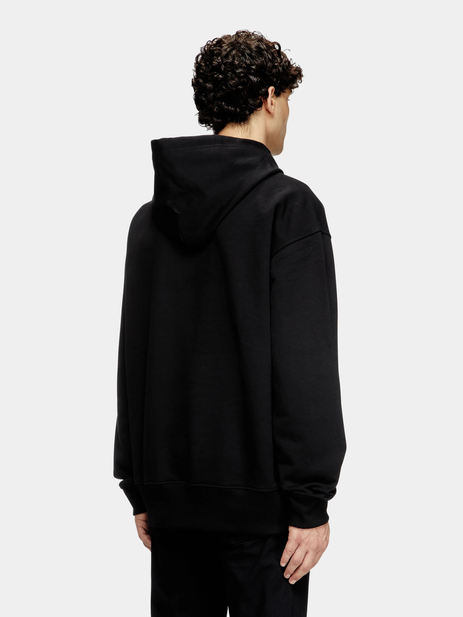 Худи Diesel S-Macs-Hood-Od Felpa Black