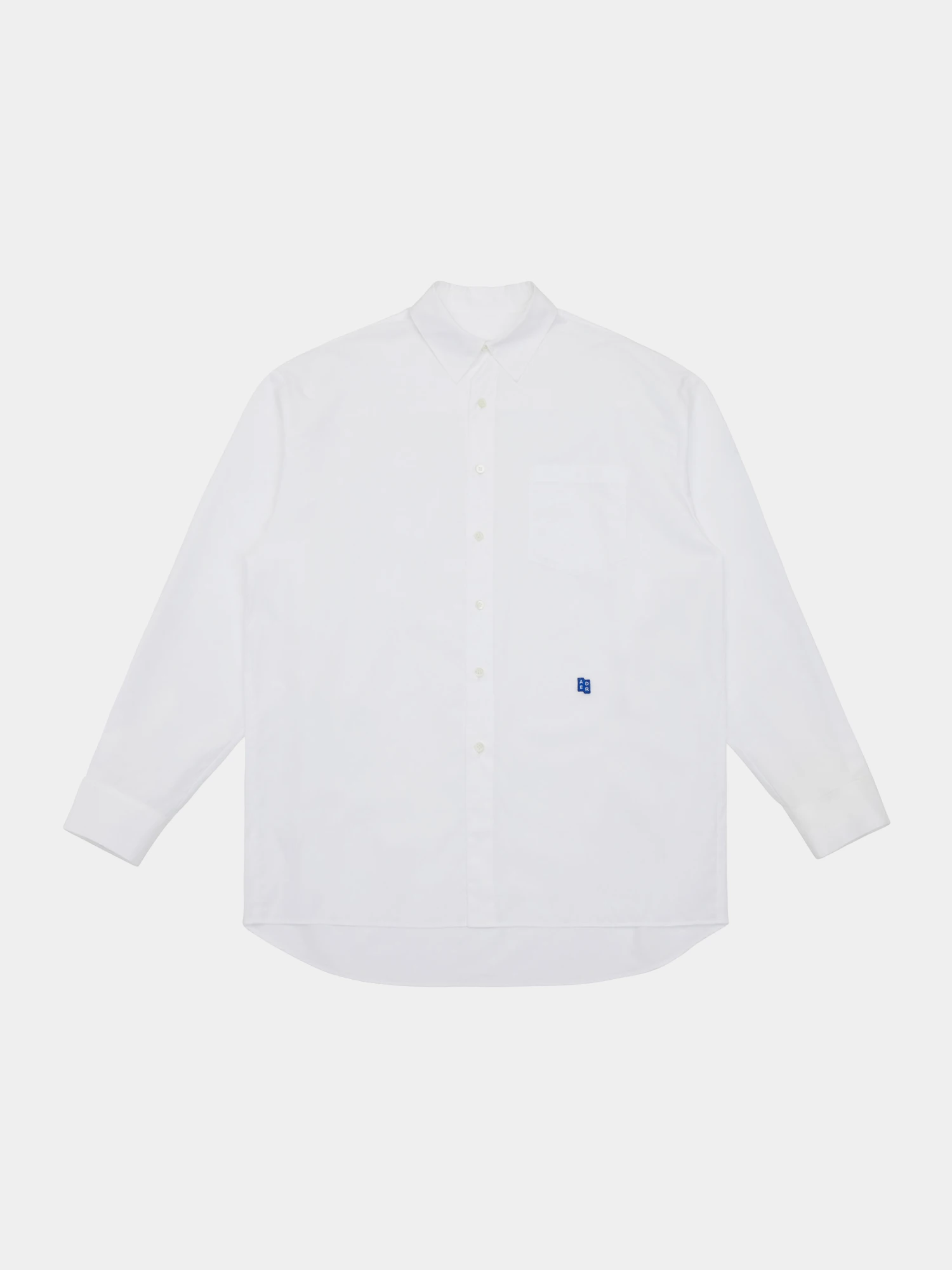 Рубашка ADERERROR Sig BL Tag Shirt 01 White
