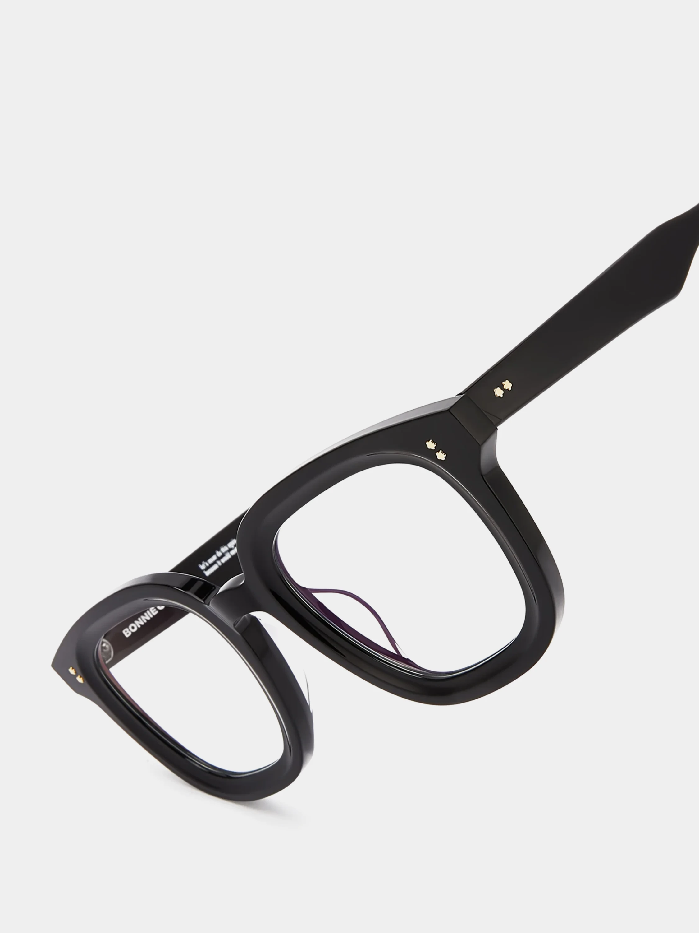 Очки Bonnie Clyde Playfight Black & Clear Lens
