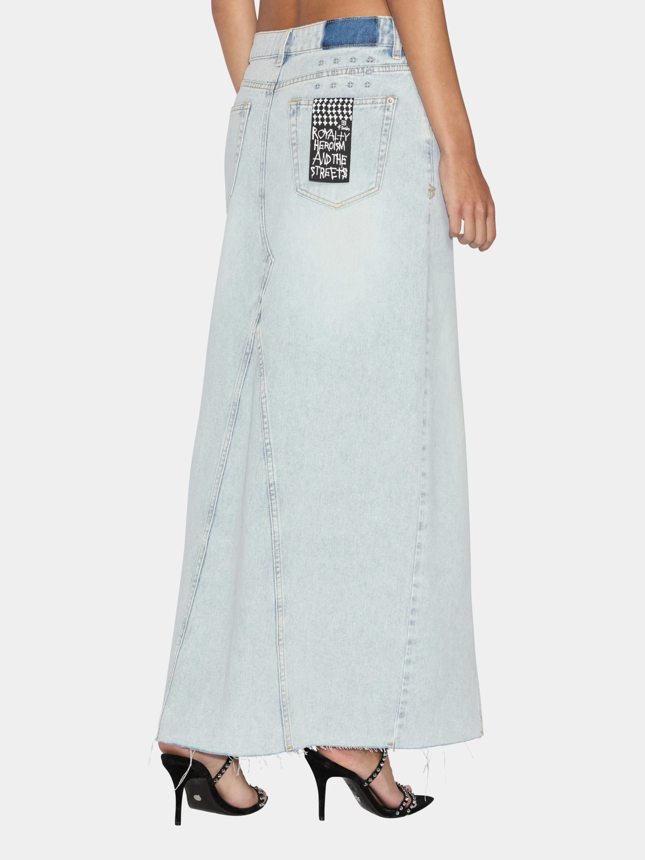 Женская юбка Ksubi Relax Maxi Skirt Skyfall