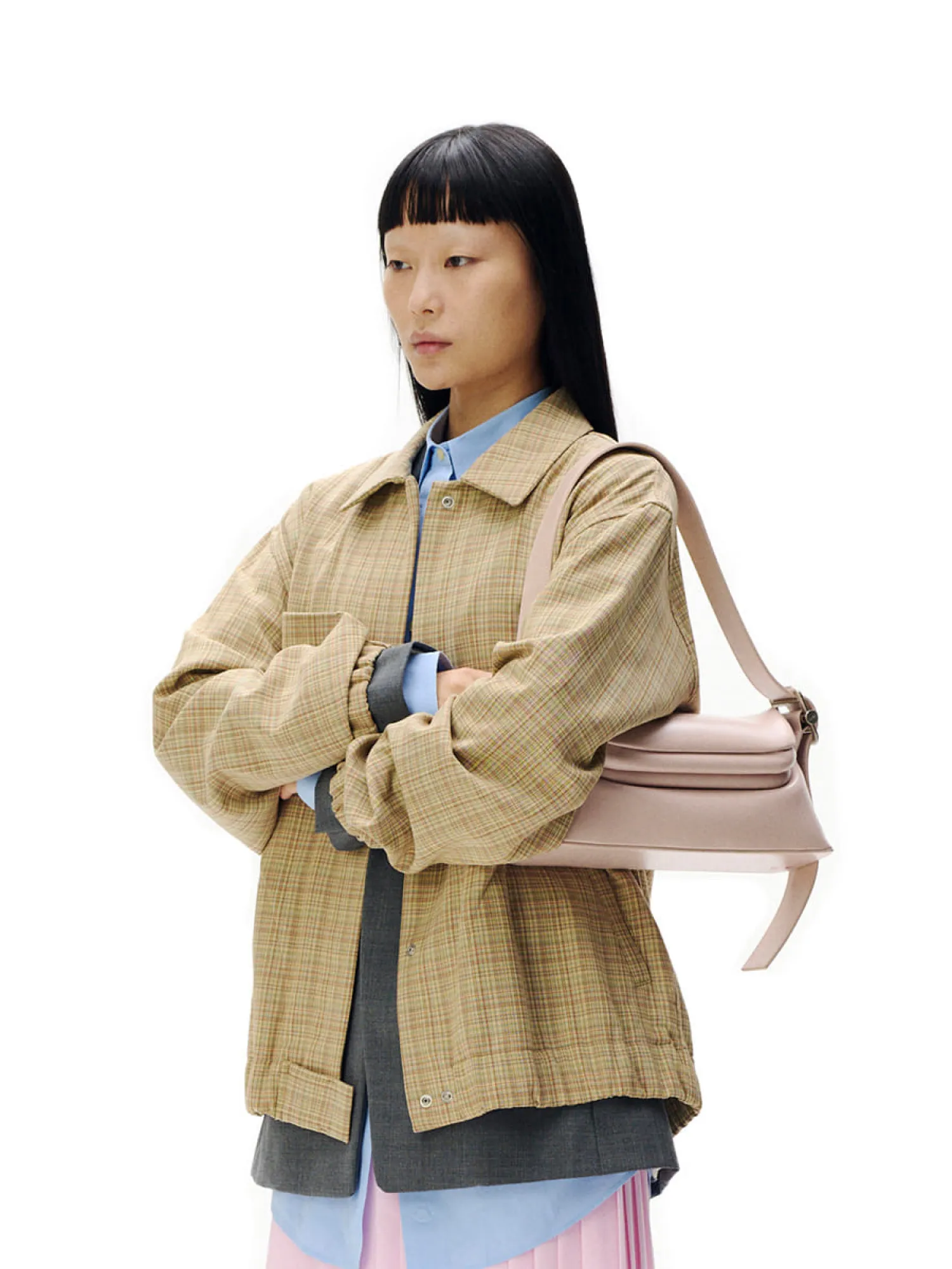 Сумка OSOI Folder Brot Dusty Pink