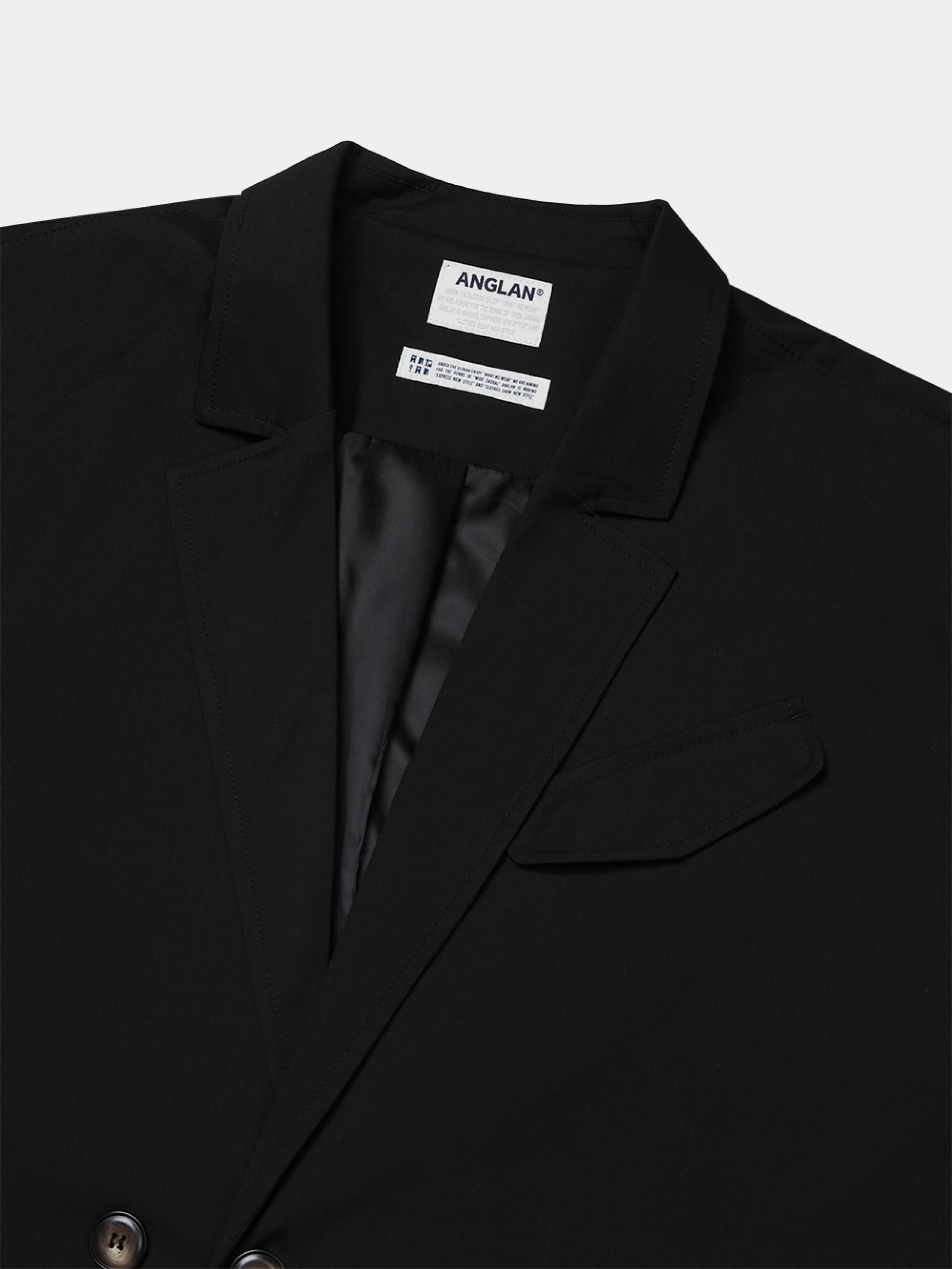 Пиджак ANGLAN Tetron Fetching Vijo Blazer Jacket Black