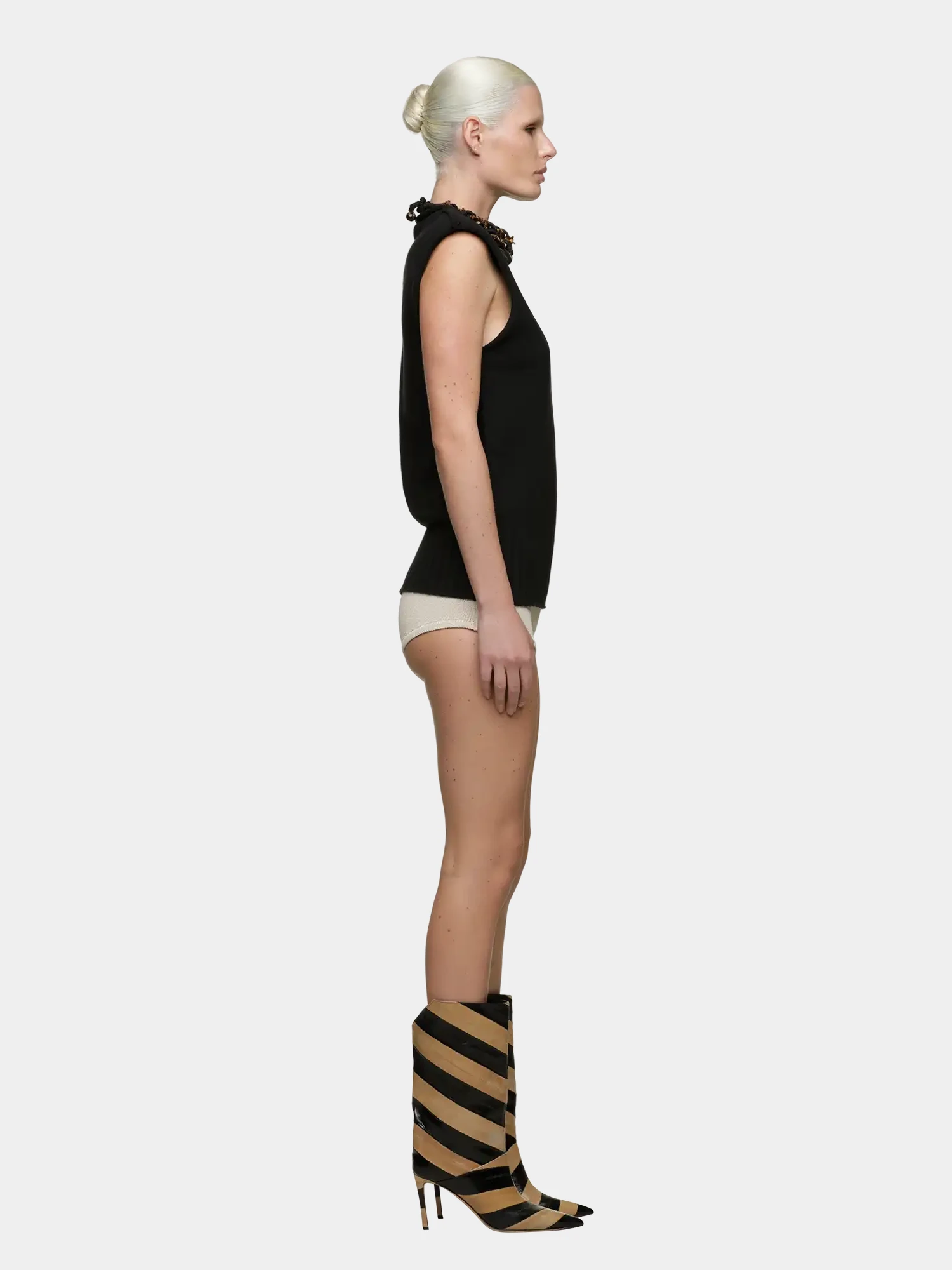 Жилет entire studios Burns Knit Black