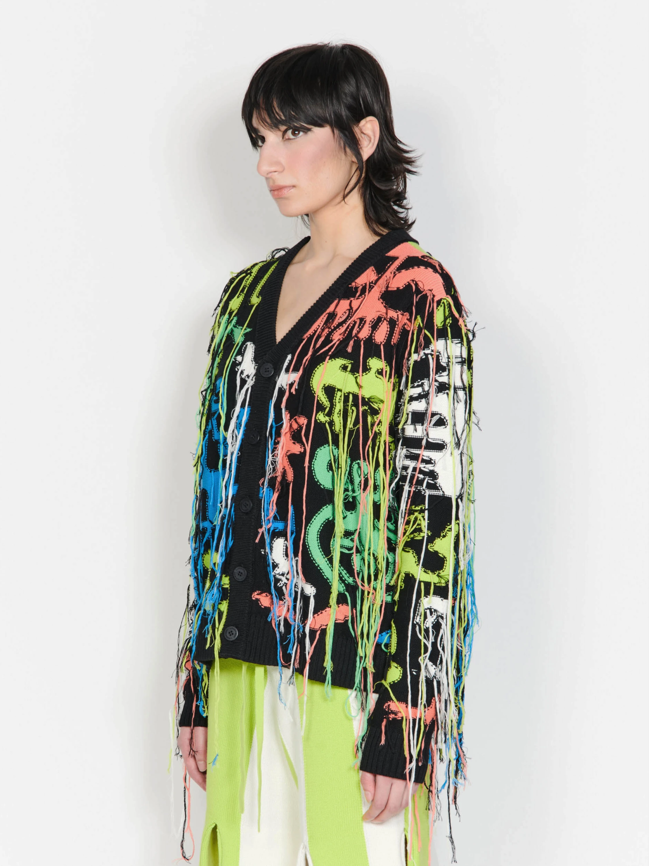 Кардиган Charles Jeffrey Loverboy Guddle Cardi Multi