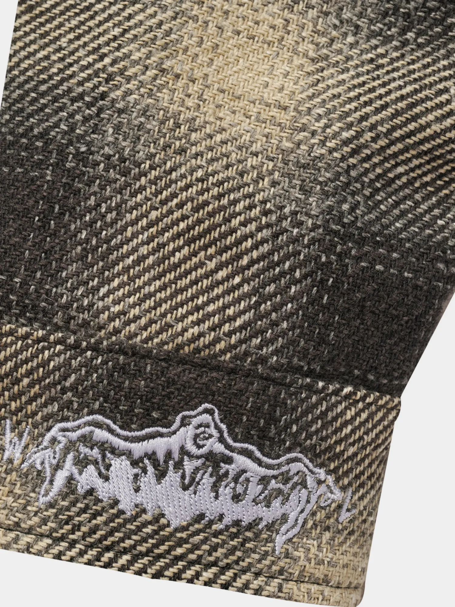 Рубашка WARREN LOTAS Quilted Lined Flannel Black Plaid