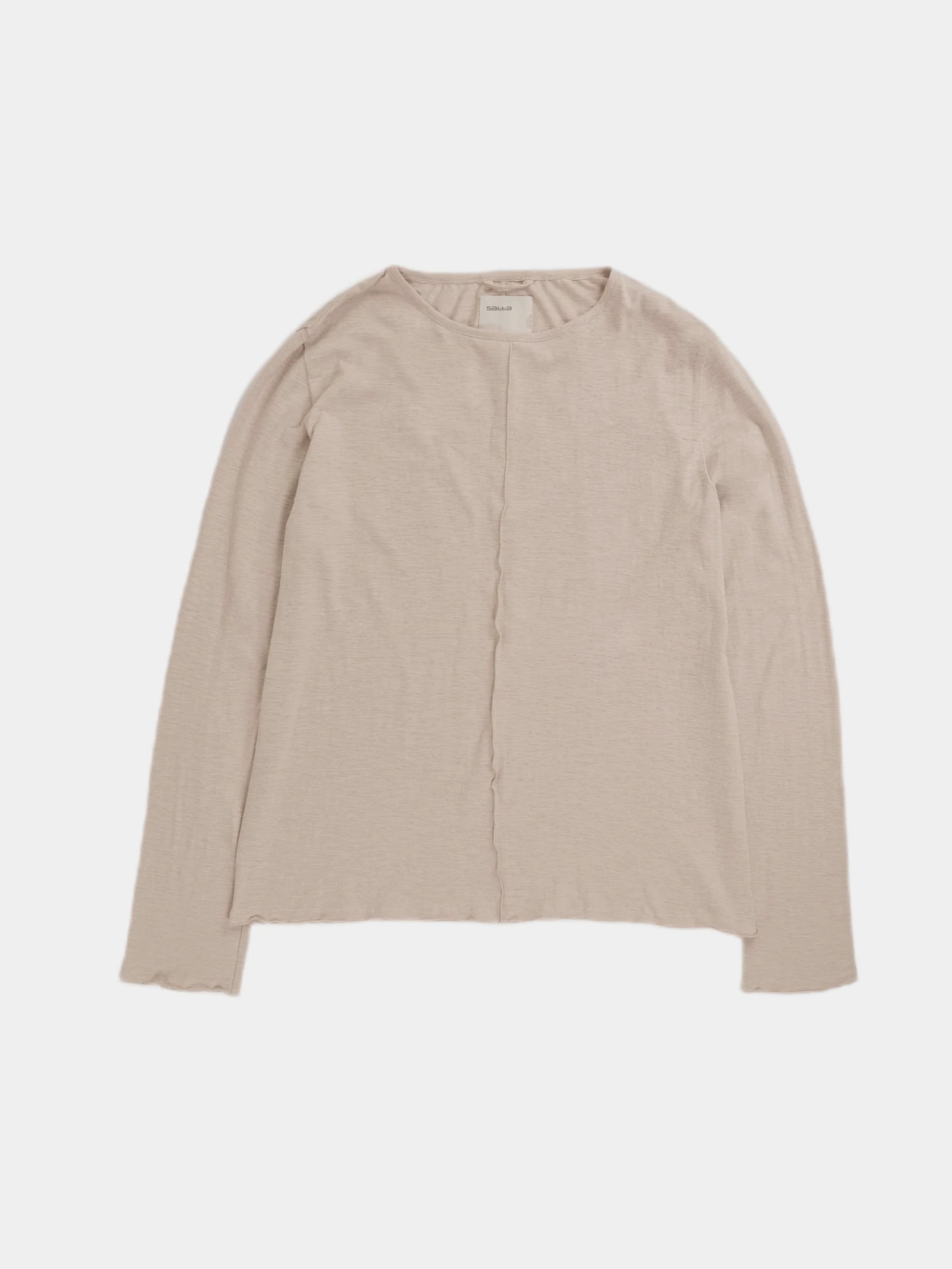 Женский лонгслив Satta LS Seam Top Raw Ecru