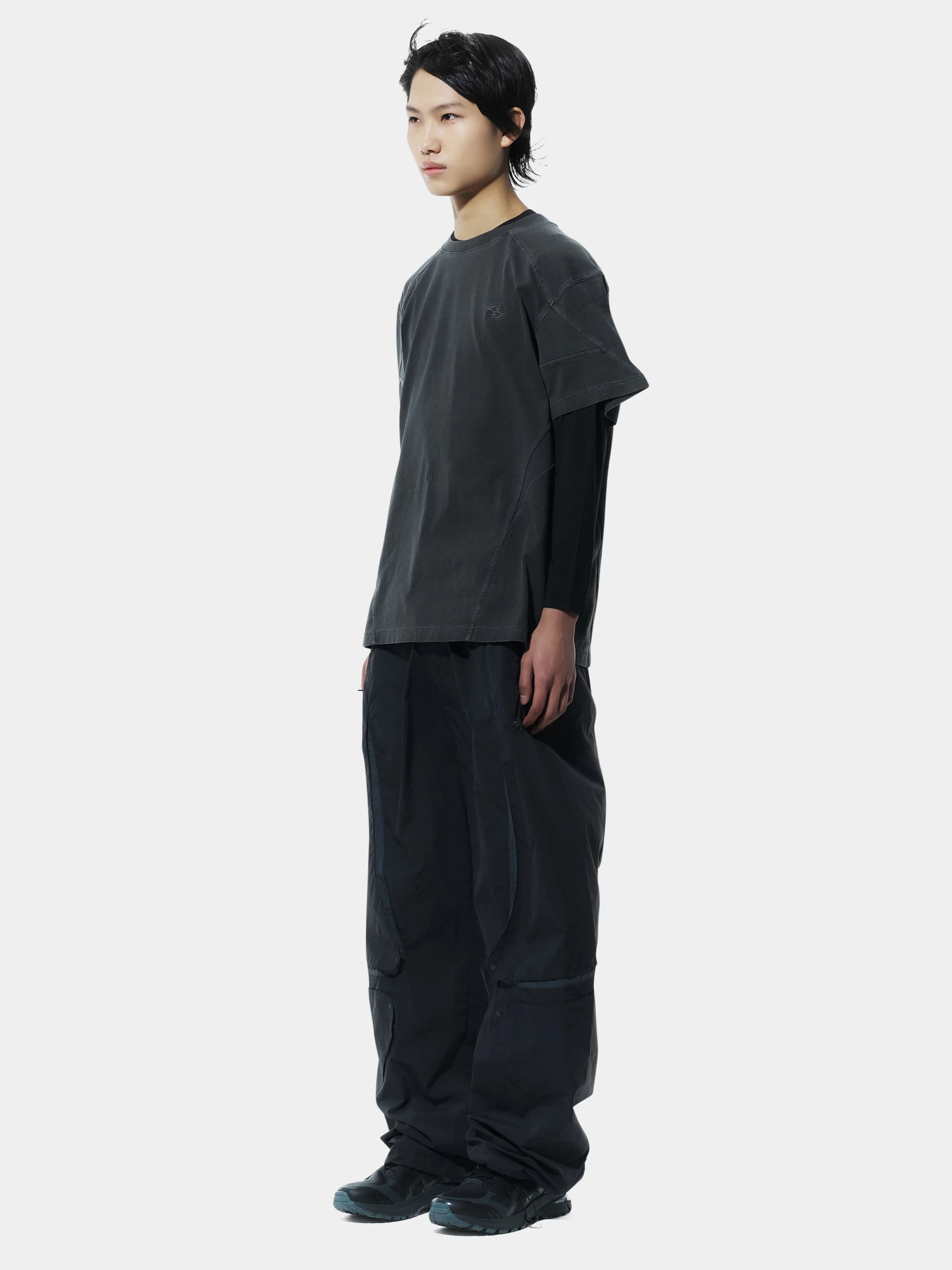 Футболка SAN SAN GEAR Rib T-shirt Dark Grey