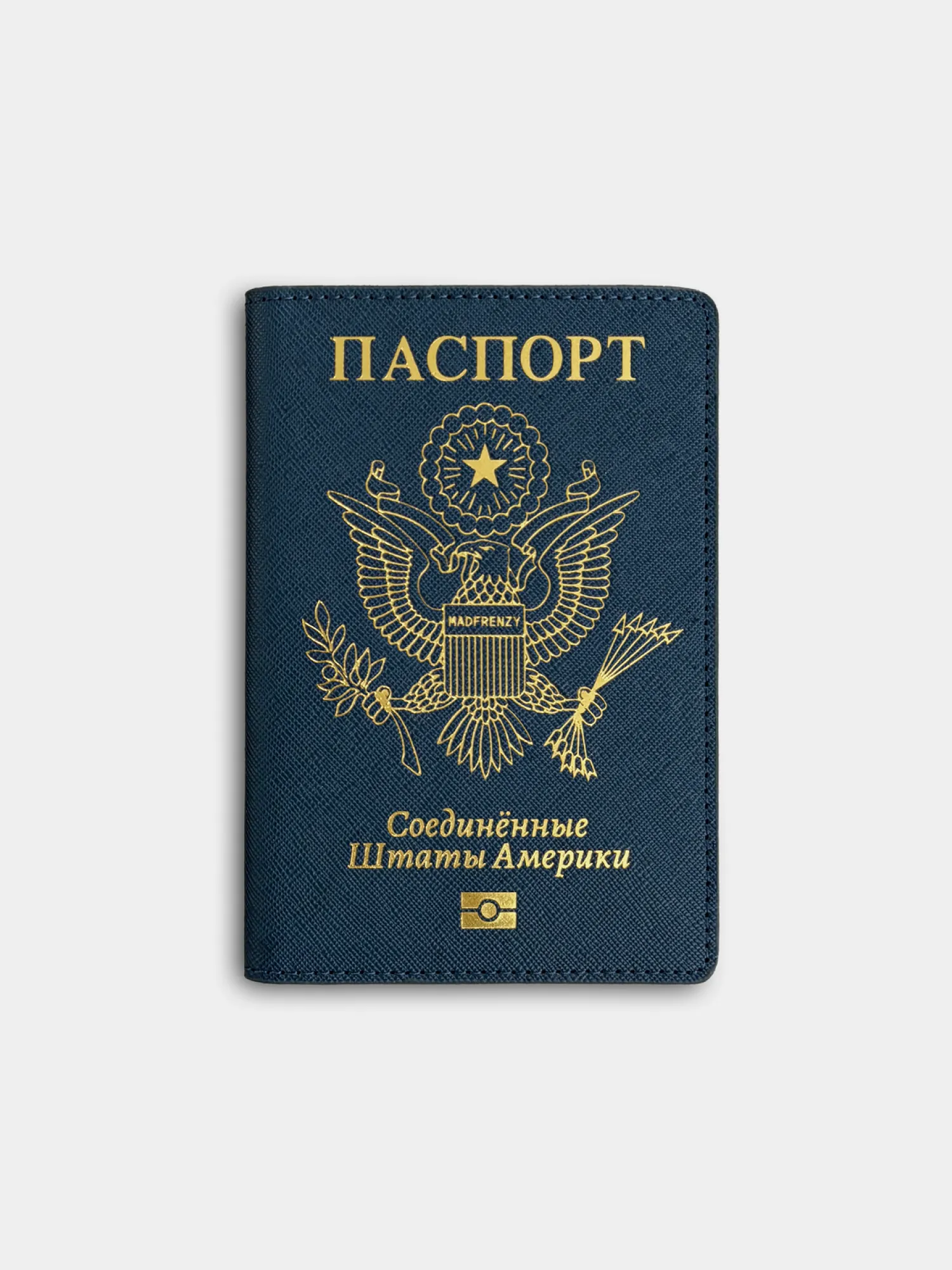 Обложка для паспорта MADFRENZY USA Navy