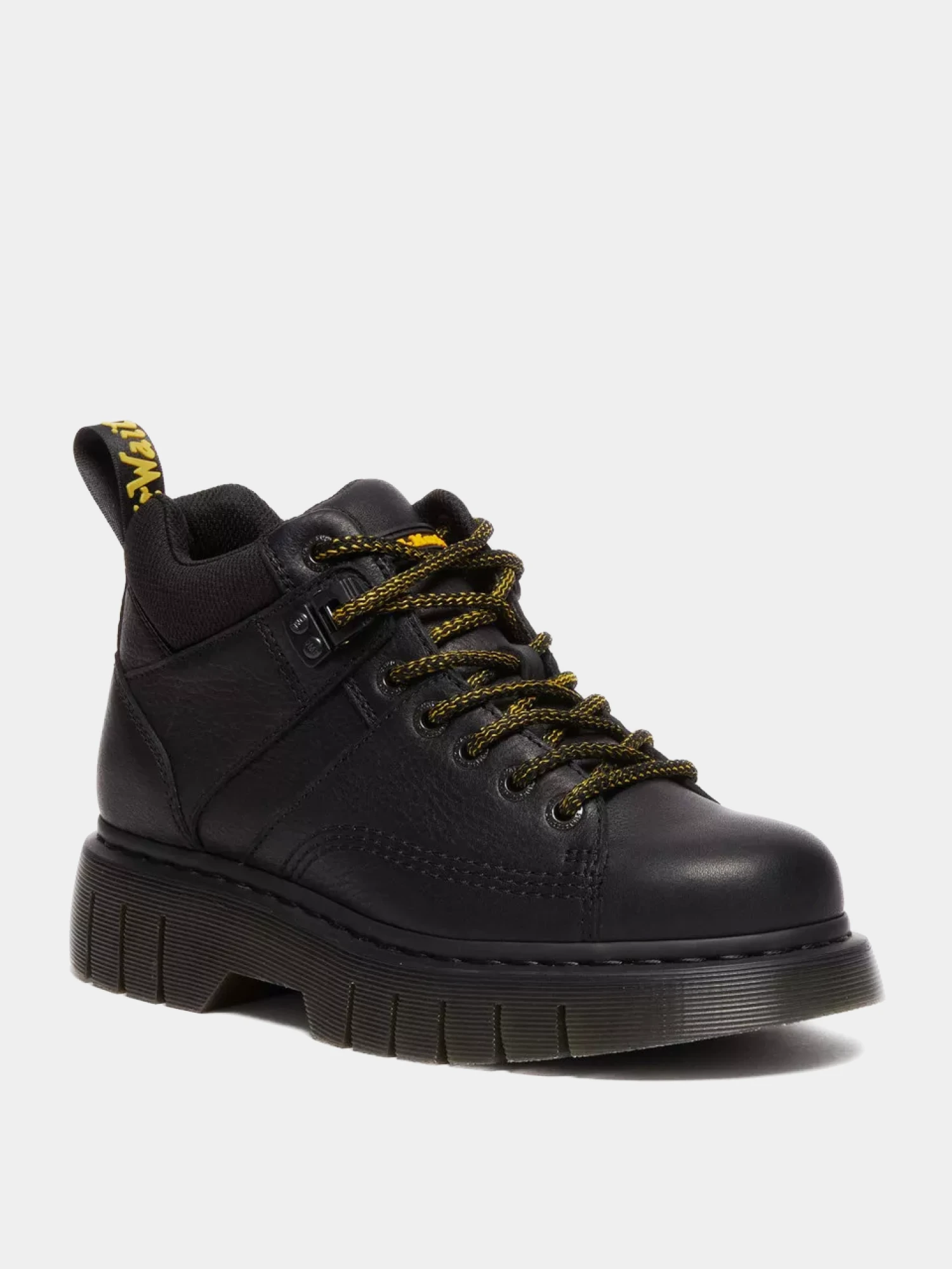 Ботинки Dr. Martens Woodard Grizzly Leather Low Casual Black