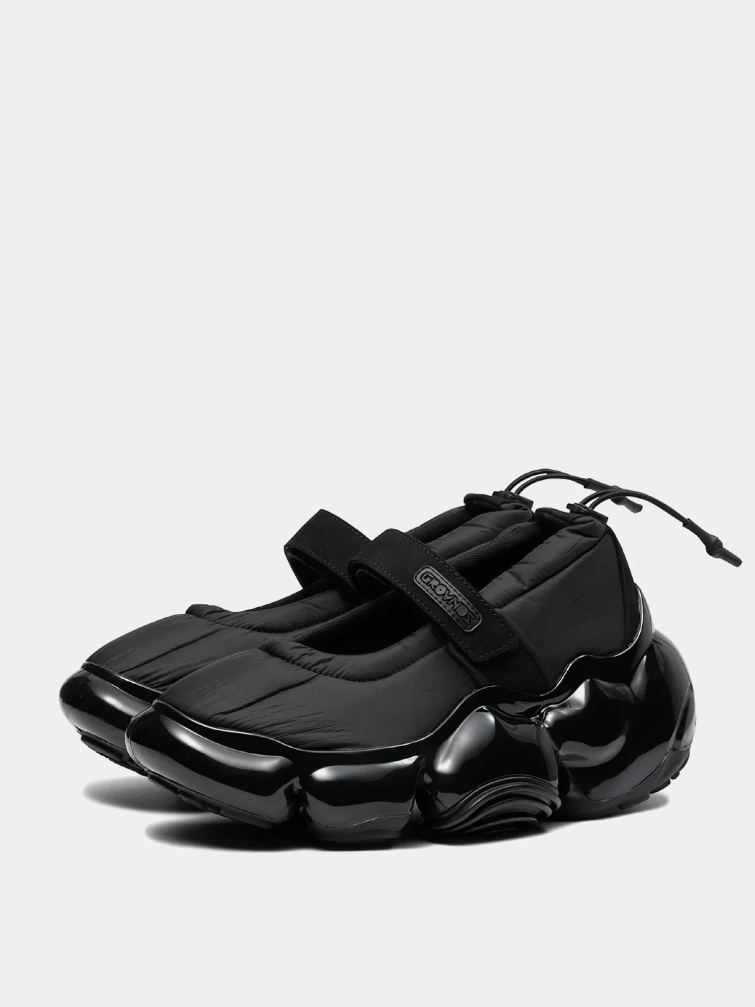Женские сандалии GROUNDS Moopie Strap Pumps Black