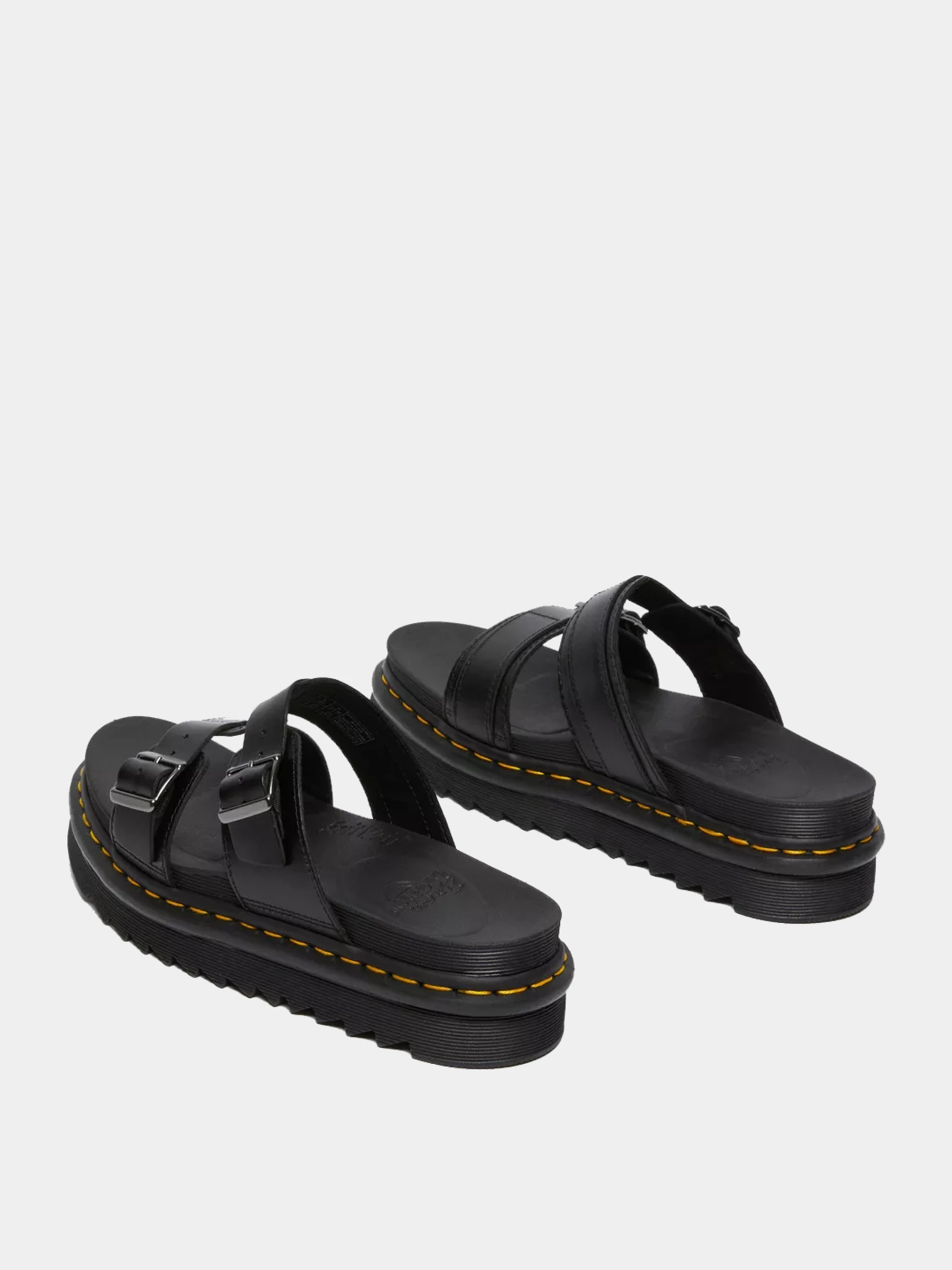 Сандалии Dr. Martens Myles Brando Buckle Slide Black
