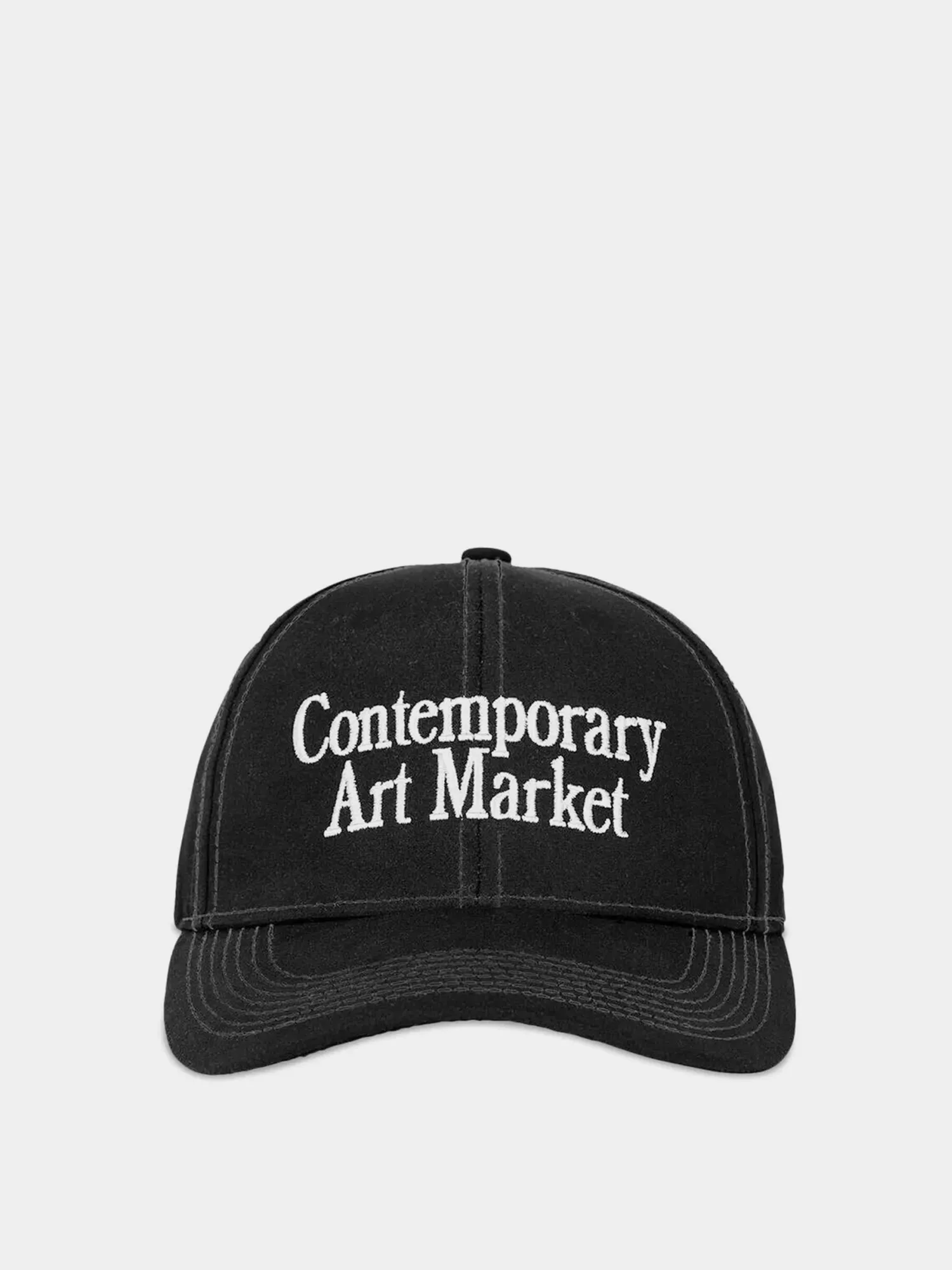 Кепка MARKET C.A.M. 6 Panel Hat Washed Black