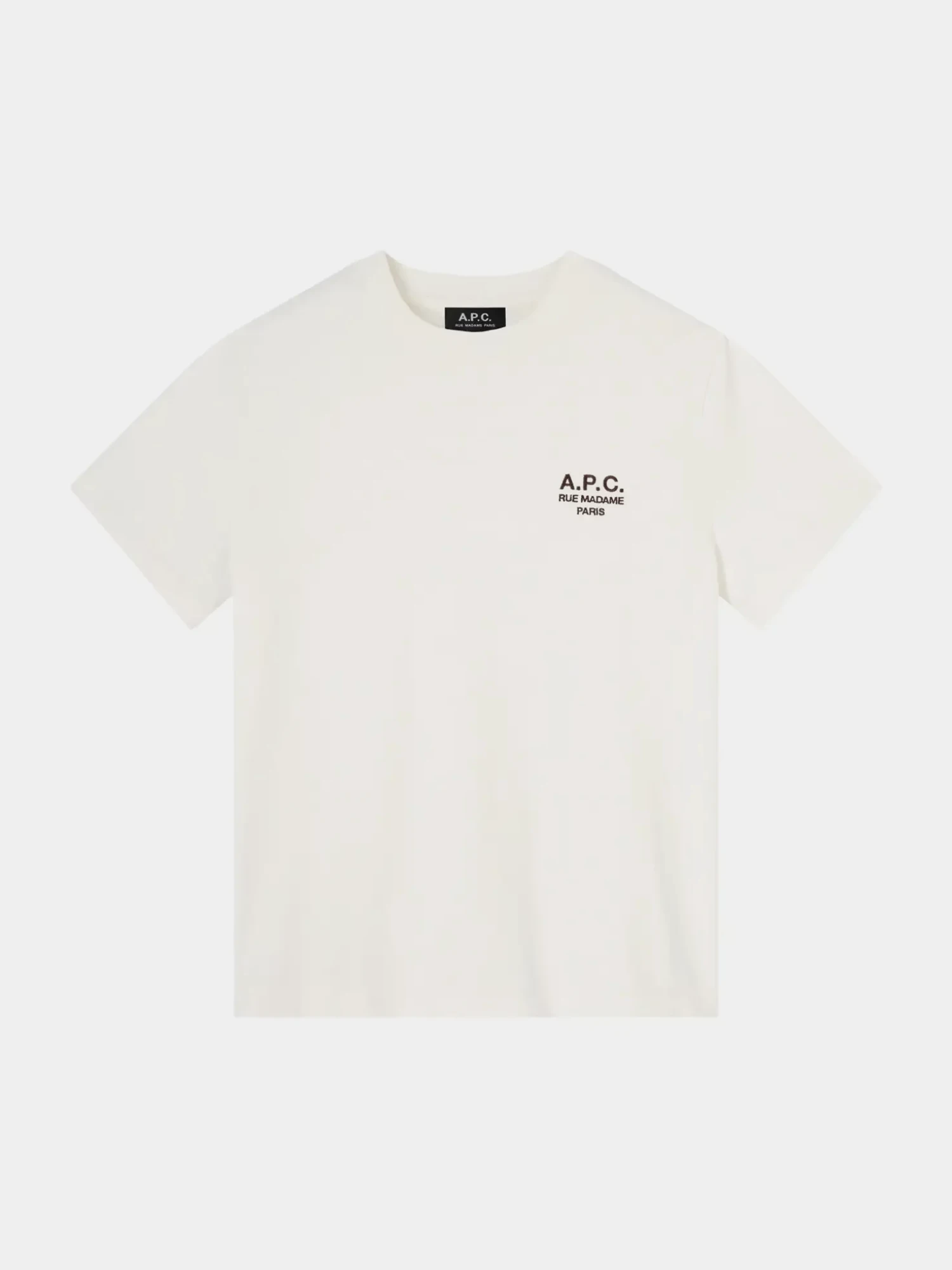 Футболка A.P.C. Standard Rue Madame Gots White/Brown