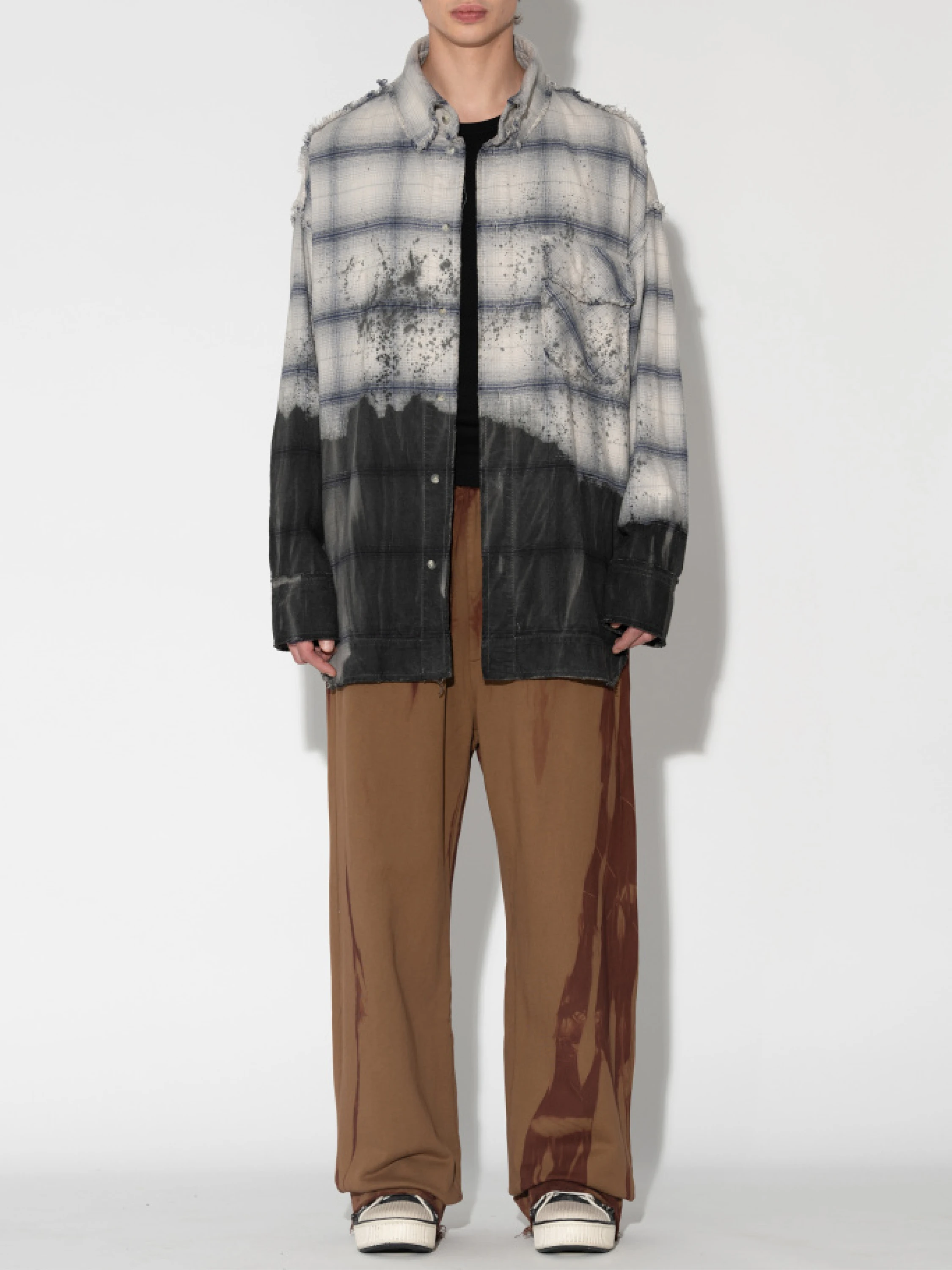 Рубашка Red September Grey/Creme