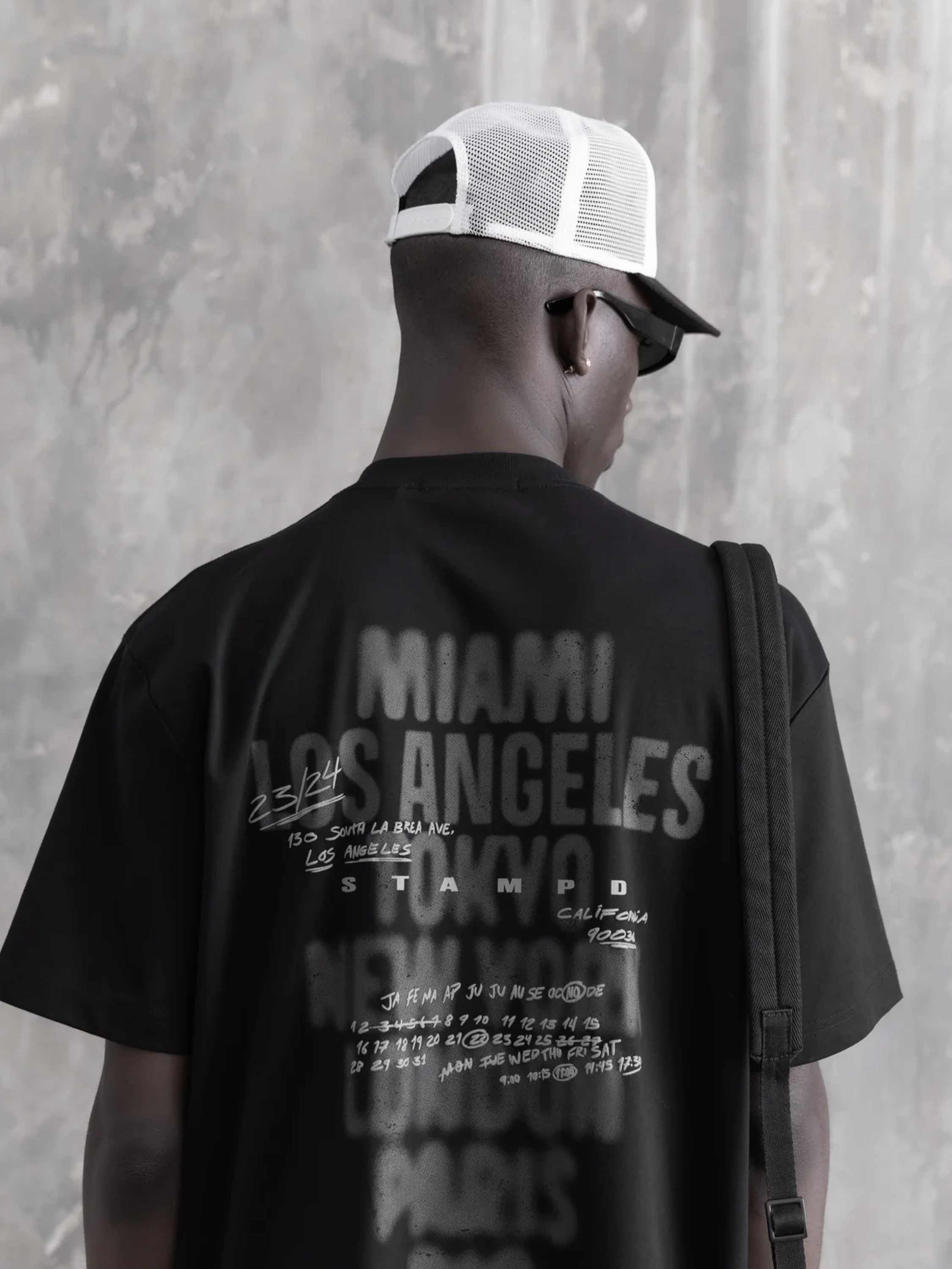 Футболка Stampd Locations Relaxed Tee Black