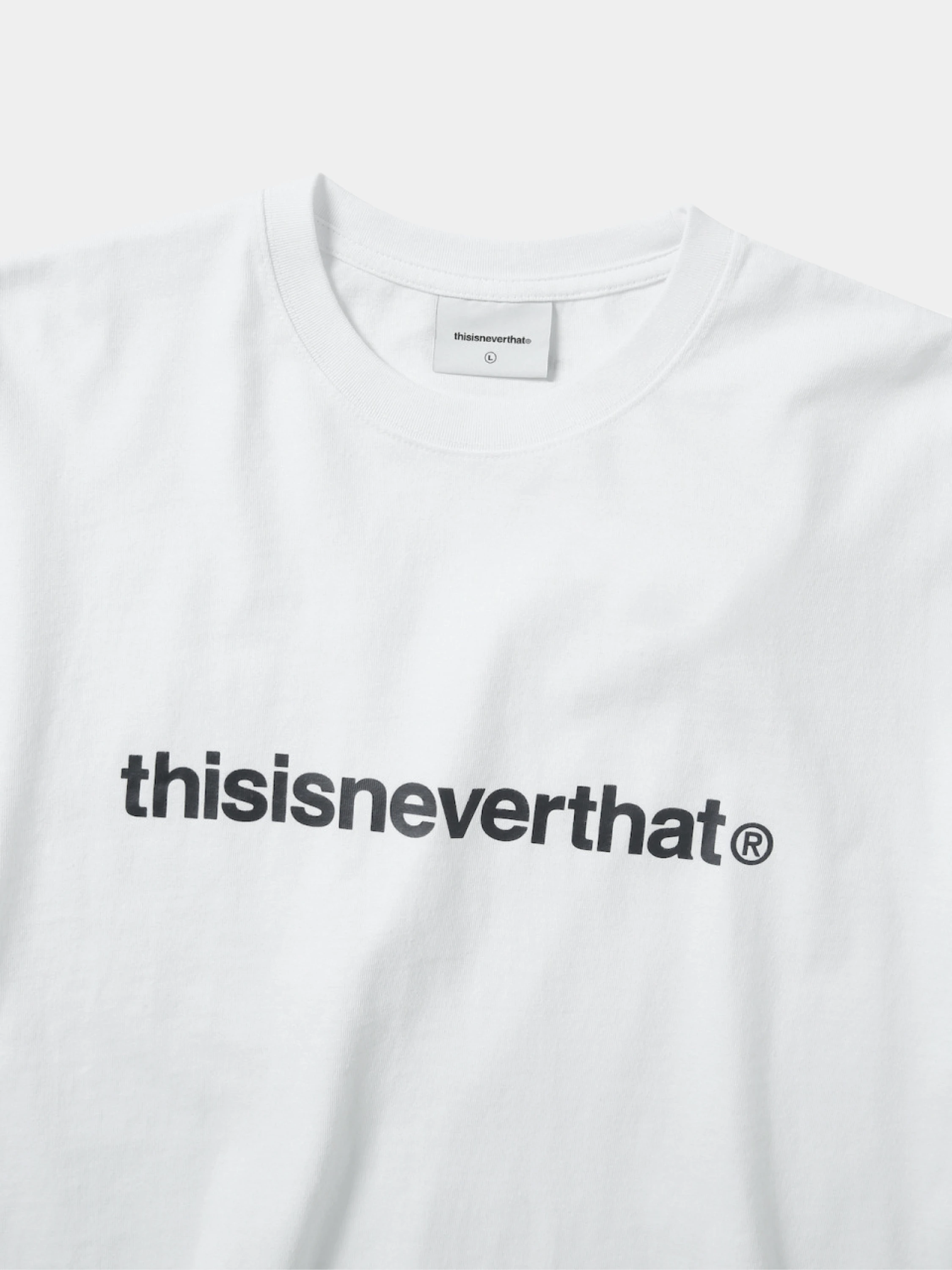 Лонгслив thisisneverthat T-Logo L/S Tee White